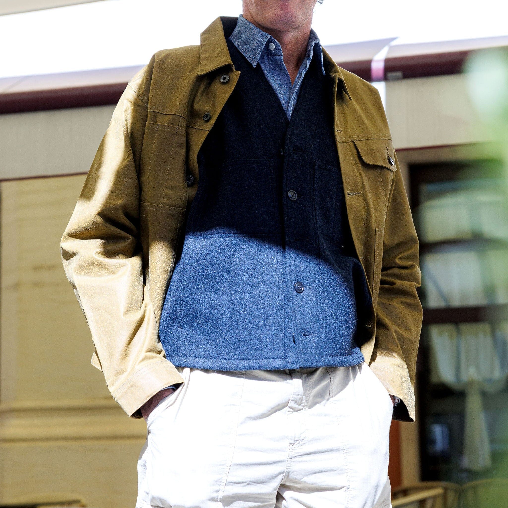 FILSON - Mackinaw Wool Vest FMGIL0011 - Dark Navy Abbigliamento Uomo FILSON