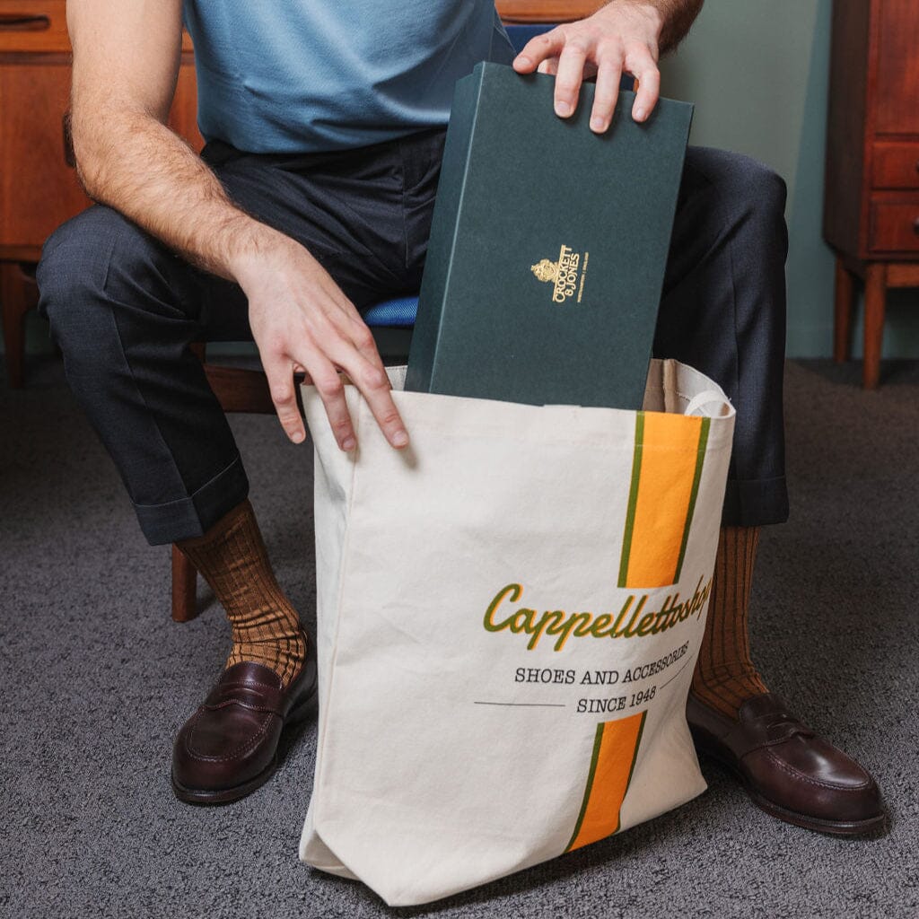 CAPPELLETTOSHOP - Borsa a mano - Tela Logo Cappellettoshop Borse CAPPELLETTO 1948