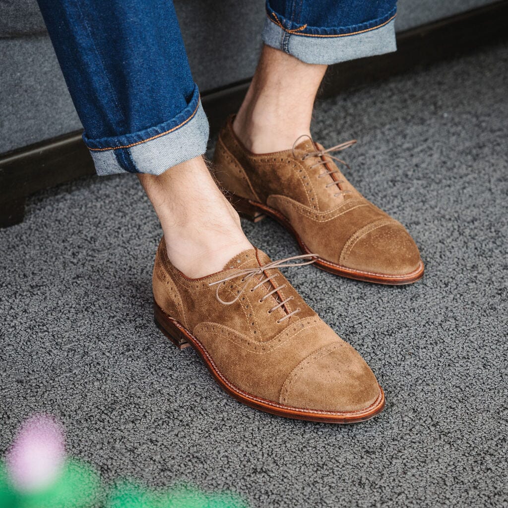 Derby Scarpe Francesine Uomo Scarpe Uomo Scamosciate Stringate