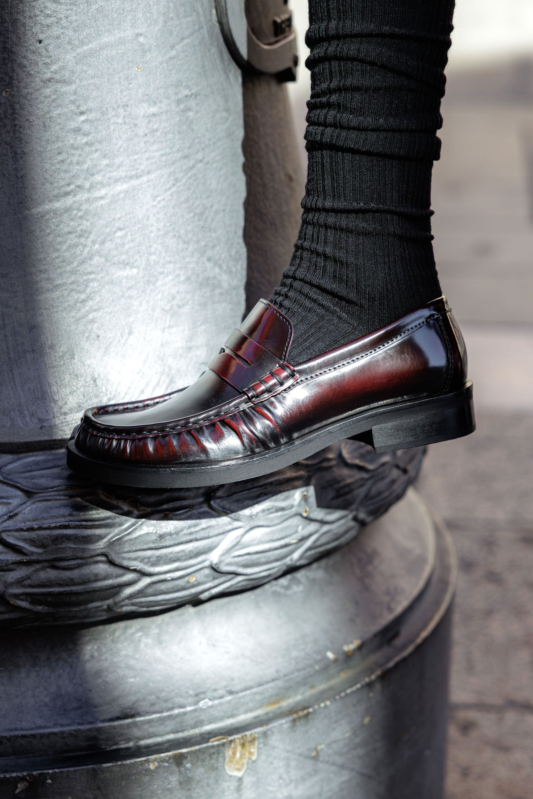 ANT 45 - Calzino Parigina Cres - K01 Nero Accessori Donna ANT 45