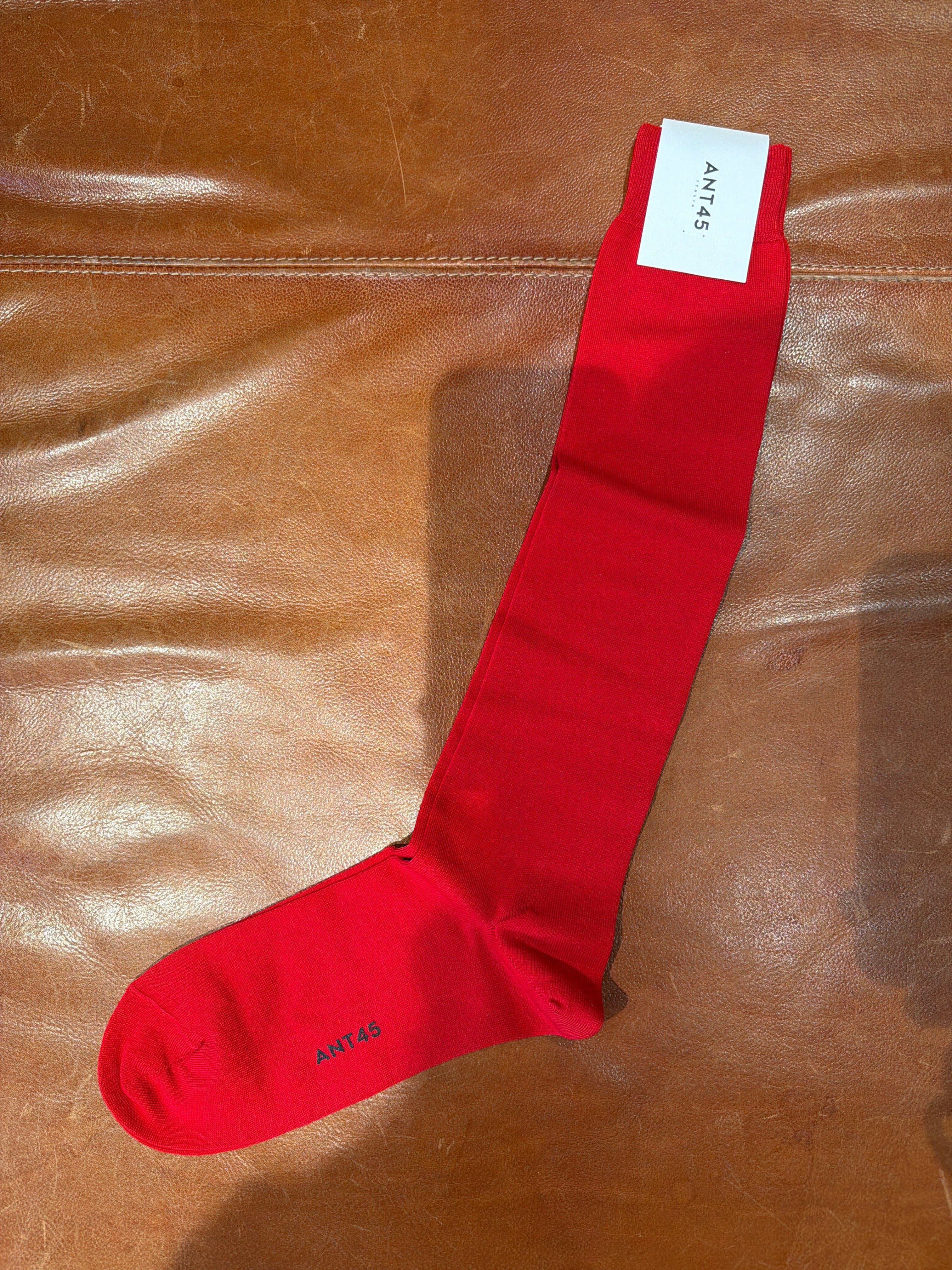 ANT 45 - Calzini POND - R42 - Rosso Accessori Uomo ANT 45