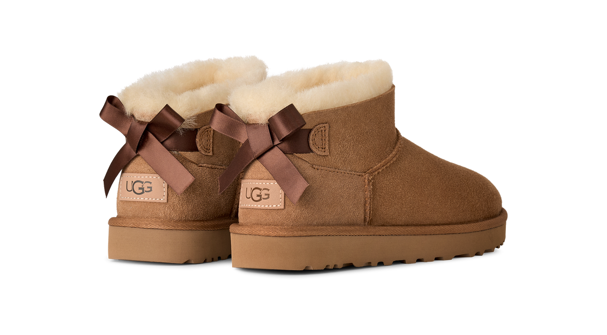 UGG - W Ultra Mini Bailey Bow - 1185491 - Chestnut