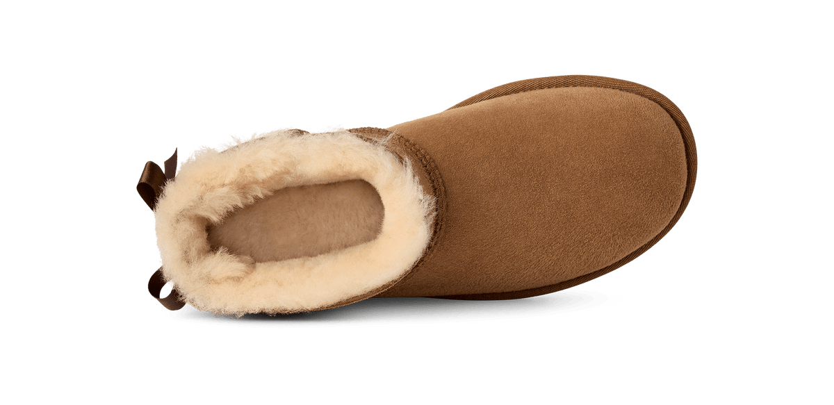 UGG - W Ultra Mini Bailey Bow - 1185491 - Chestnut Scarpe Donna Ugg