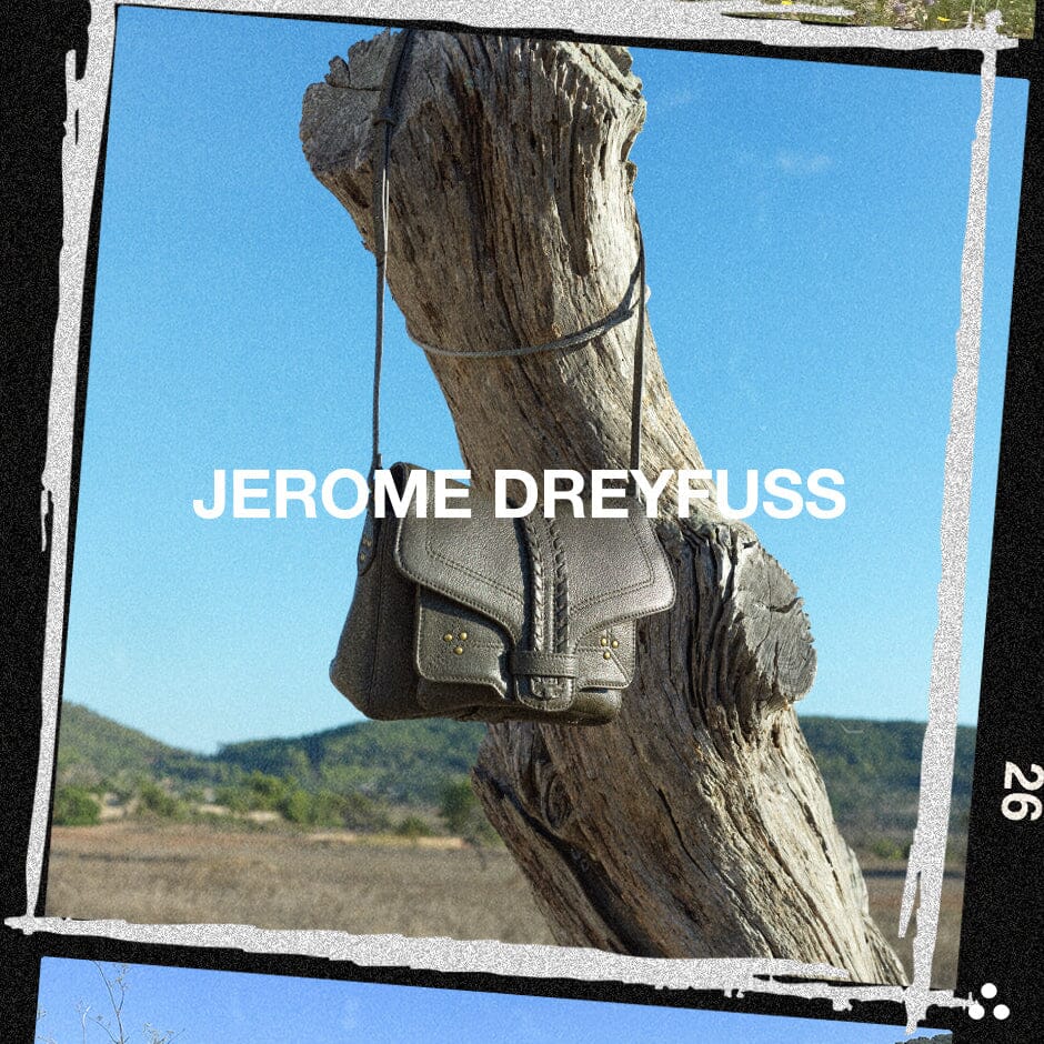 JEROME DREYFUSS - Borsa A Tracolla - Harry M - Graine Nera Borse Jerome Dreyfuss