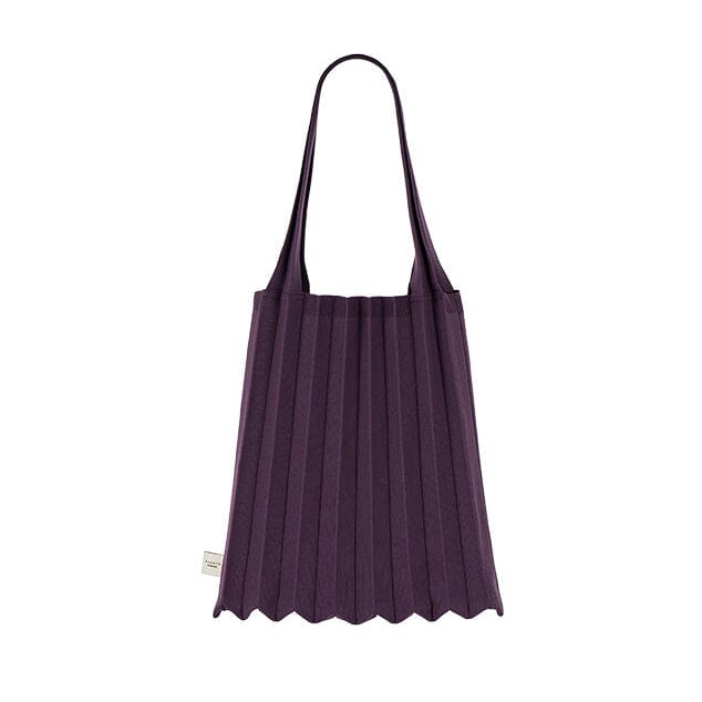 PLEATSMAMA - Borsa a Spalla - SB04-PU1 - NEW SHOULDER BAG - Deep Purple Borse PLEATSMAMA - Collezione Donna