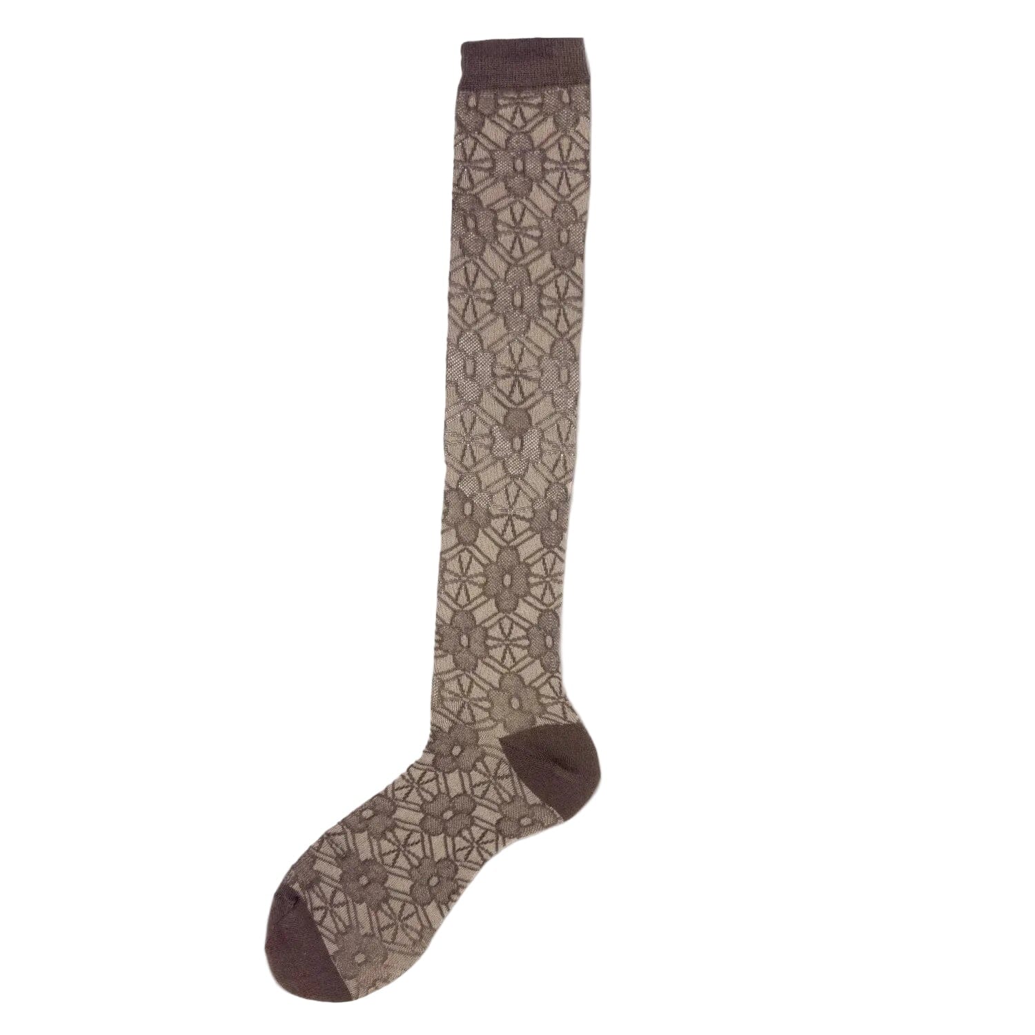 ALTO MILANO - Calzino Lungo - IRIDE - Nocciola 025 Accessori Donna Alto Milano