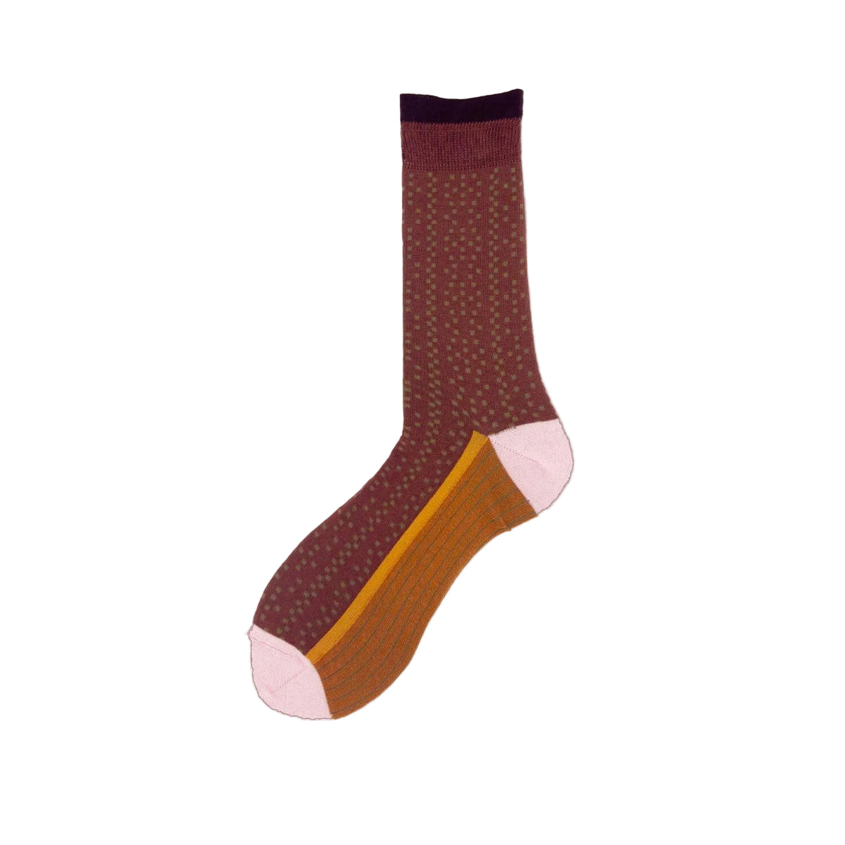ALTO MILANO - Calzino Corto - BRINA - Ruggine 144 Accessori Donna Alto Milano