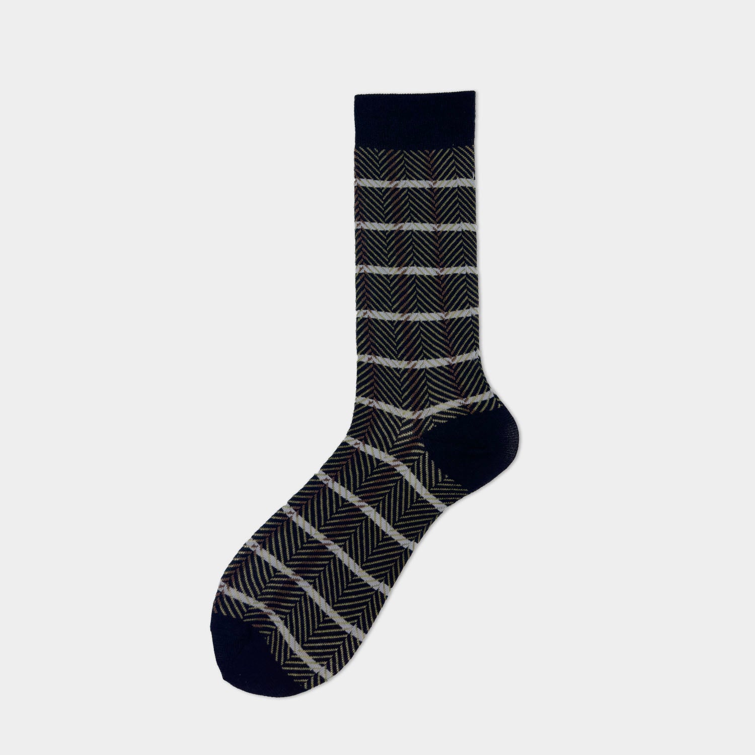 ALTO MILANO - Calzino Lungo - TORBA - Black 021