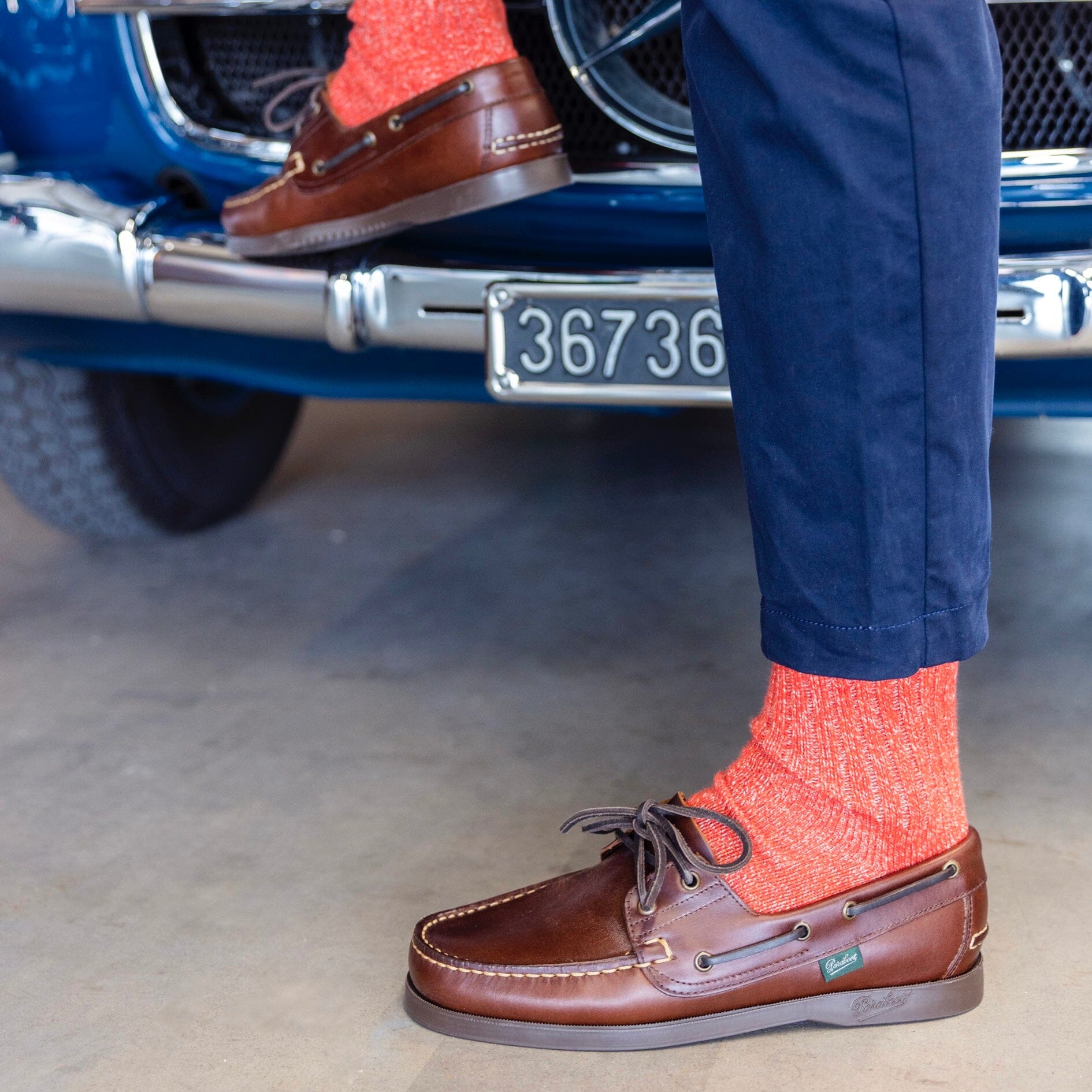 PARABOOT - BARTH MARINE - Scarpa da Barca - 780001- Marrone Scarpe Uomo Paraboot