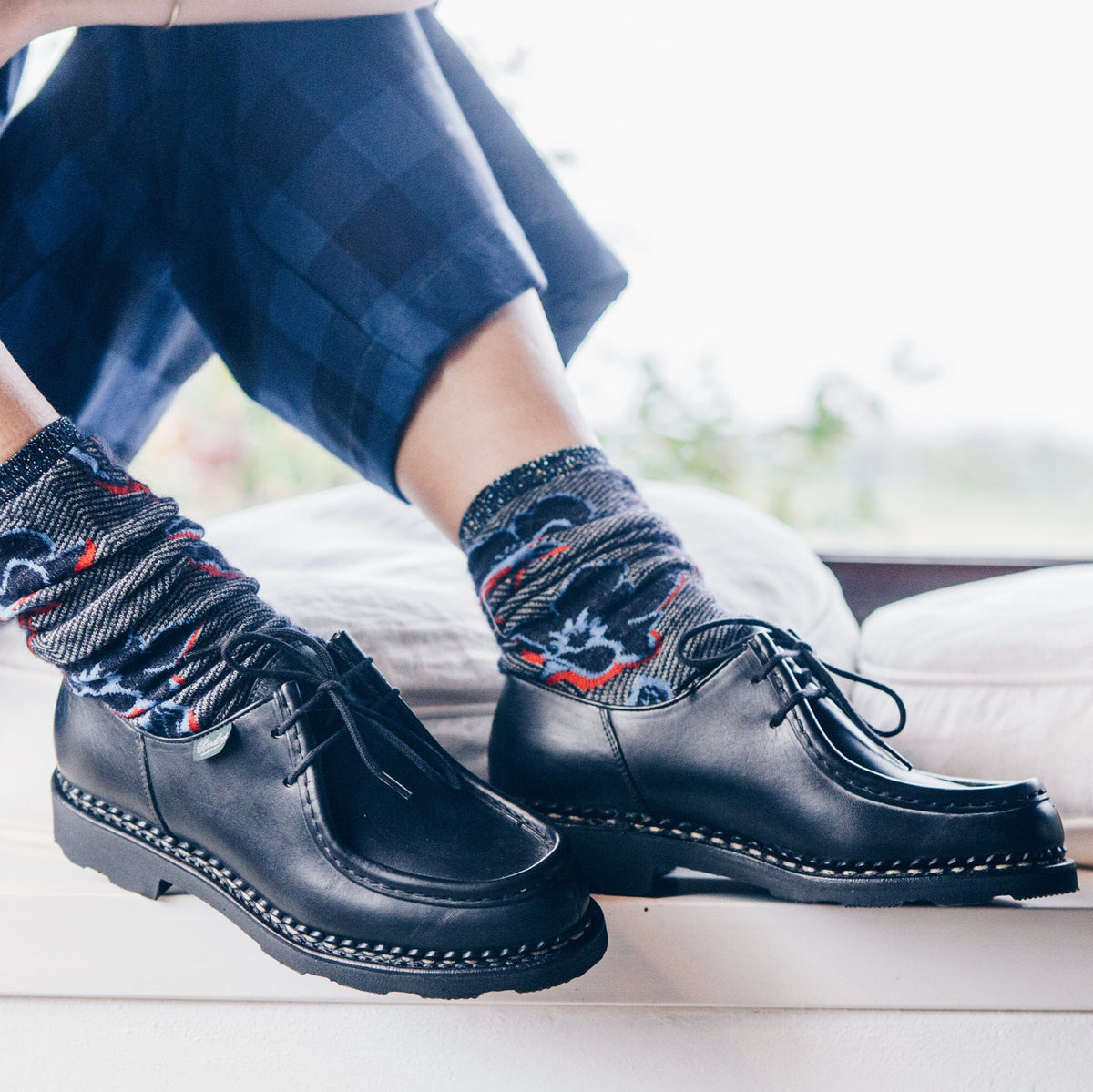PARABOOT - 721204 - Lace up Michael Griff - Lis Noir