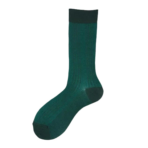 ALTO MILANO - Filoscozia short - calzino 2PEAM2222DC - col. 150 Verde ottanio