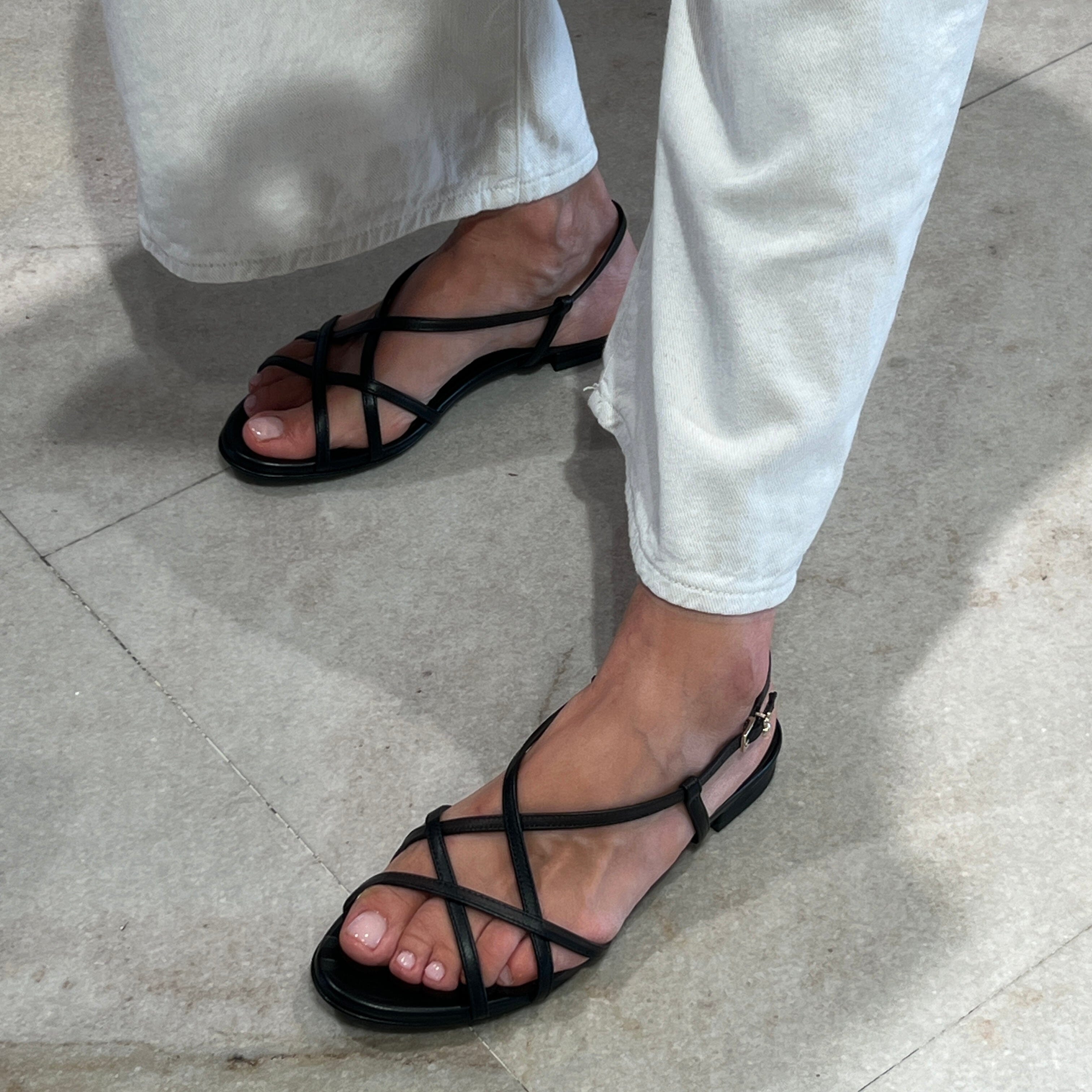 SERGIO LEVANTESI - Sandali - Aurea - Nero Scarpe Donna SERGIO LEVANTESI