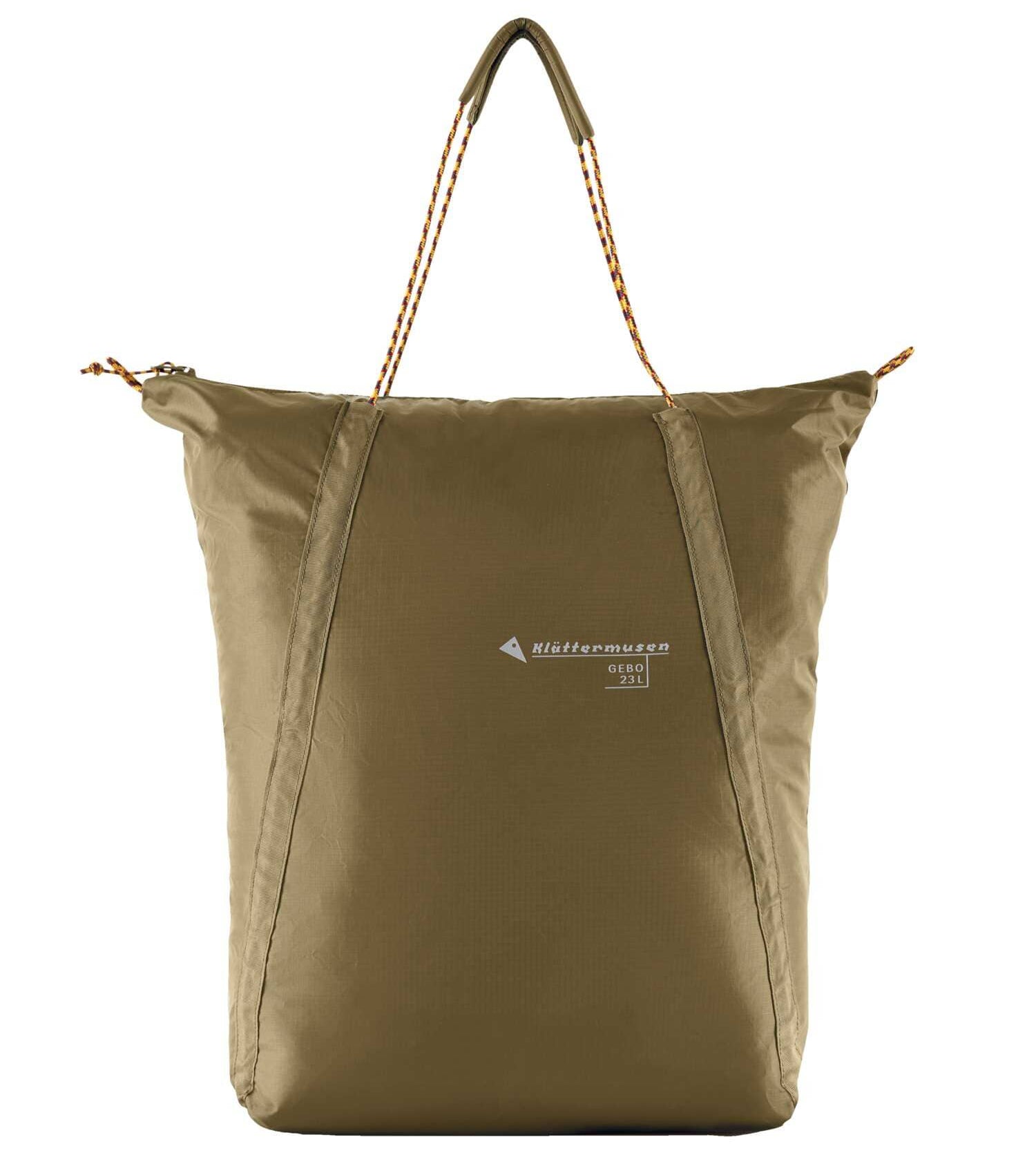 Klättermusen - 40409U01 510 - Borsa tote Gebo - Verde olive Zaino Klättermusen