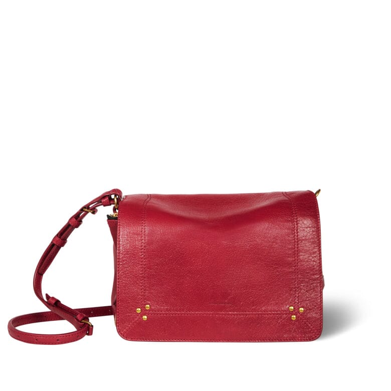JÉRÔME DREYFUSS - Borsa a tracolla - Igor - Rosso Ruby Borse Jerome Dreyfuss