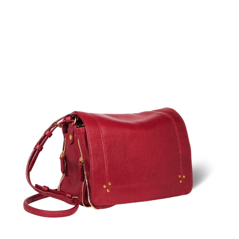 JÉRÔME DREYFUSS - Borsa a tracolla - Igor - Rosso Ruby Borse Jerome Dreyfuss