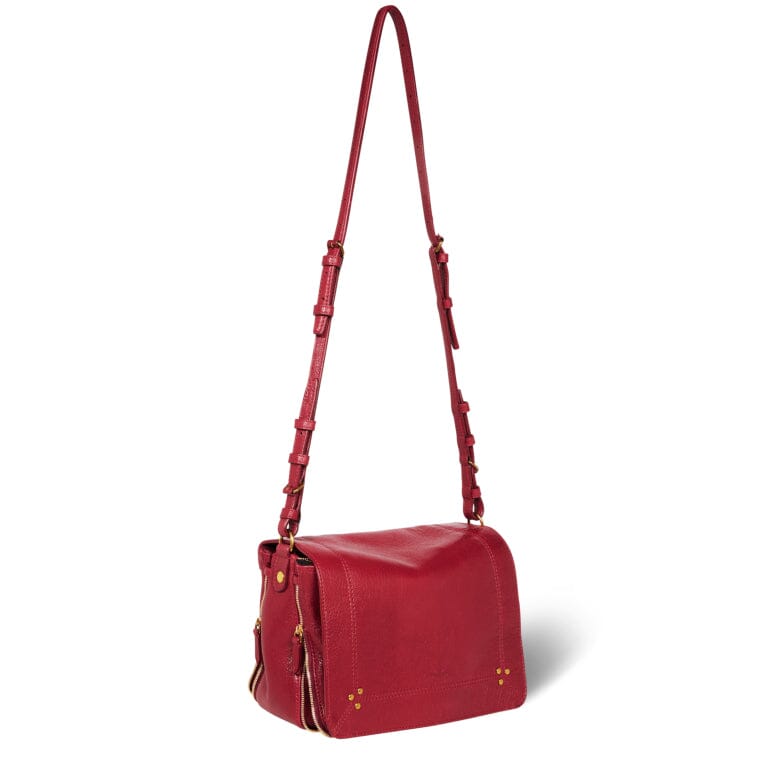 JÉRÔME DREYFUSS - Borsa a tracolla - Igor - Rosso Ruby Borse Jerome Dreyfuss