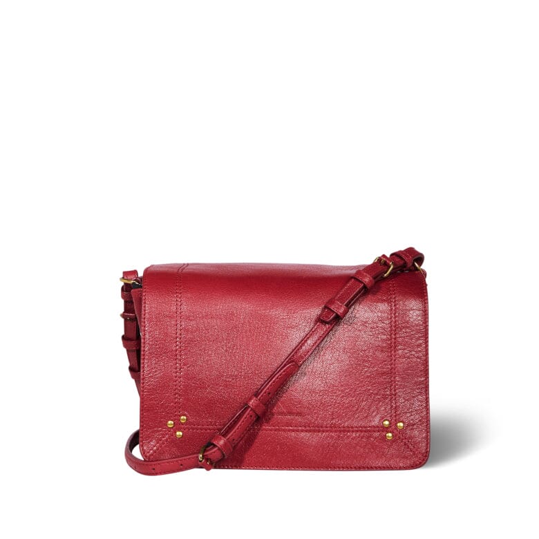 JÉRÔME DREYFUSS - Borsa a tracolla - Igor - Rosso Ruby Borse Jerome Dreyfuss