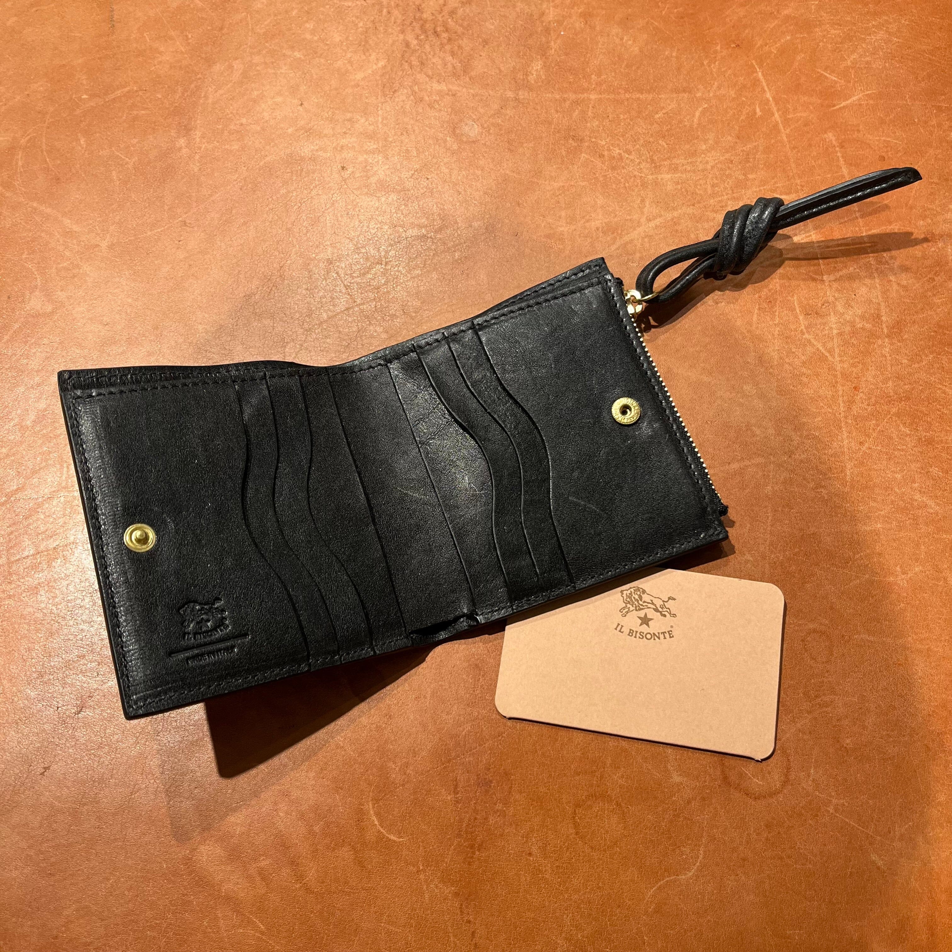 IL BISONTE - SSW021 - Portafoglio Donna - Nero Accessori Donna Il Bisonte