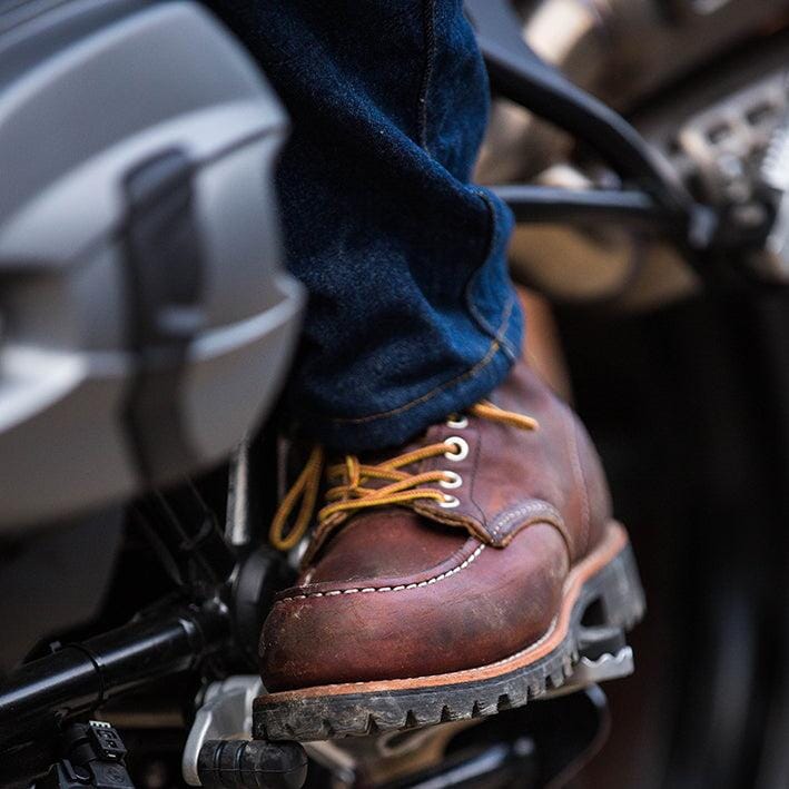 RED WING SHOES - Polacco Moc Toe 8146 - Brown Scarpe Uomo Red Wing Shoes