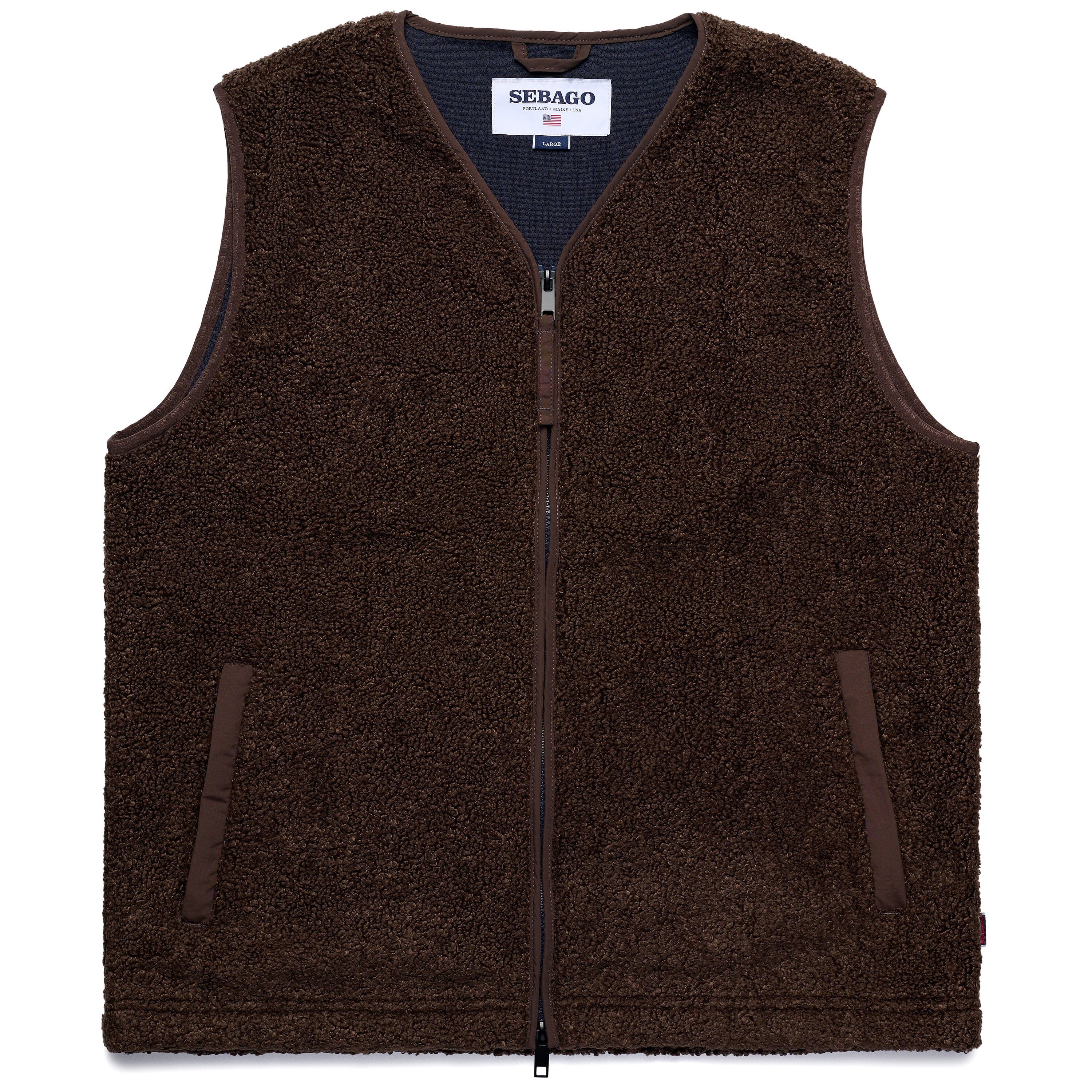 SEBAGO - 74128LW__03Y - Giacca - Gilet Brown Abbigliamento Uomo SEBAGO