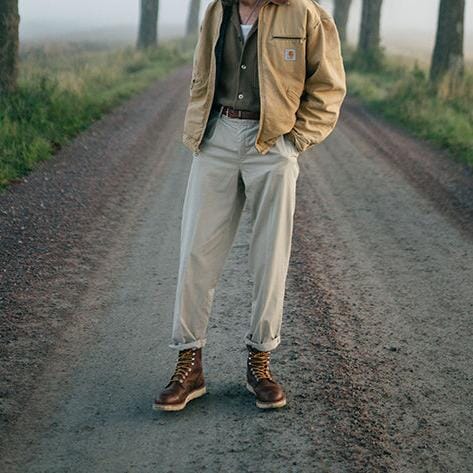 RED WING SHOES - Polacco 8088 - Iron Ranger - Amber Scarpe Uomo Red Wing Shoes