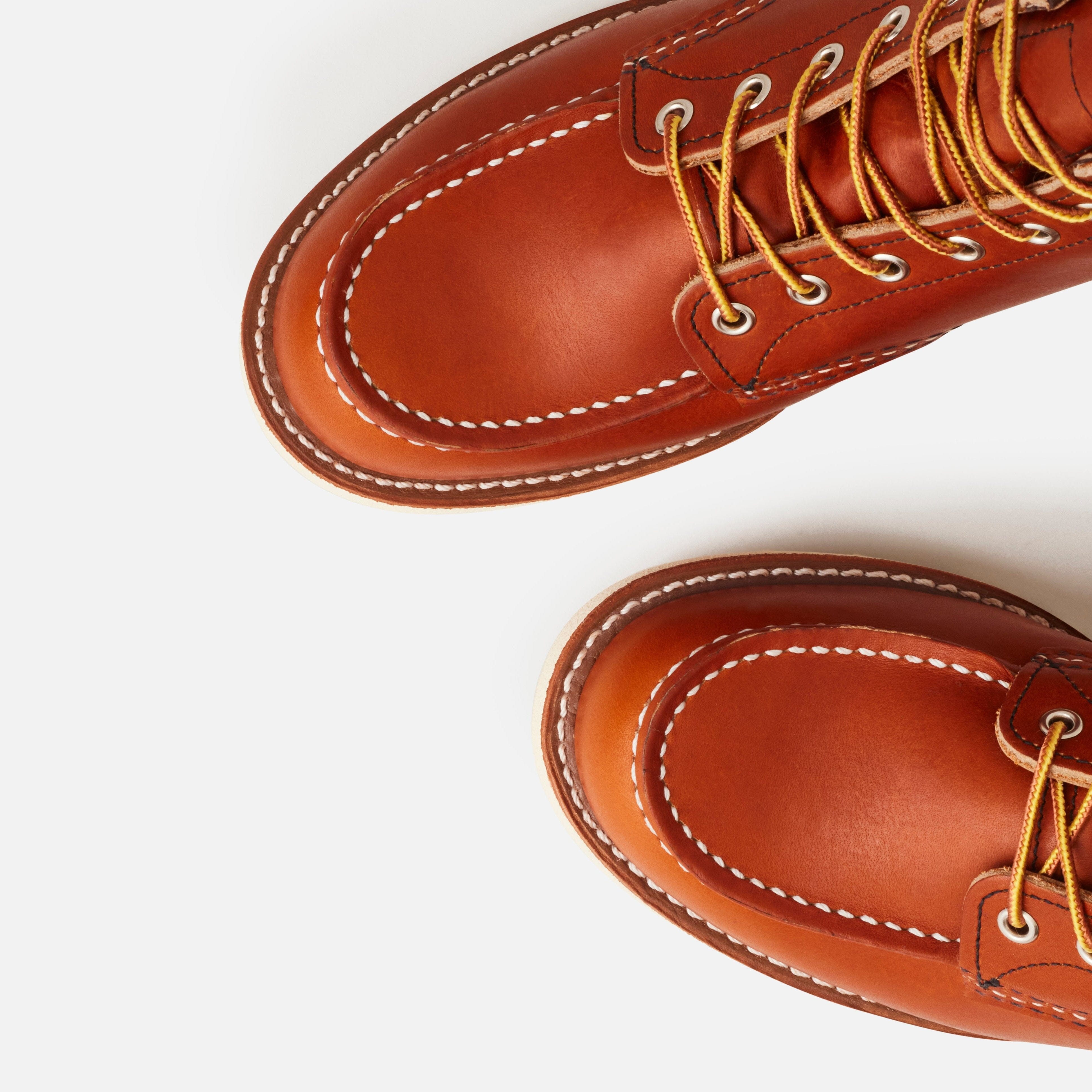 RED WING SHOES - Polacco Moc Toe 875 - Oro Legacy Scarpe Uomo Red Wing Shoes