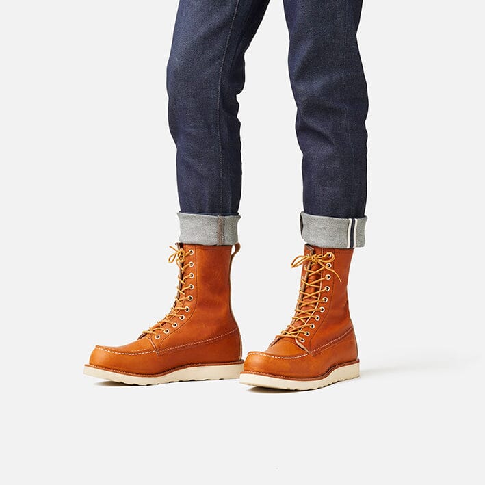 RED WING SHOES - Polacco Moc Toe 0877 - Oro Legacy Scarpe Uomo Red Wing Shoes