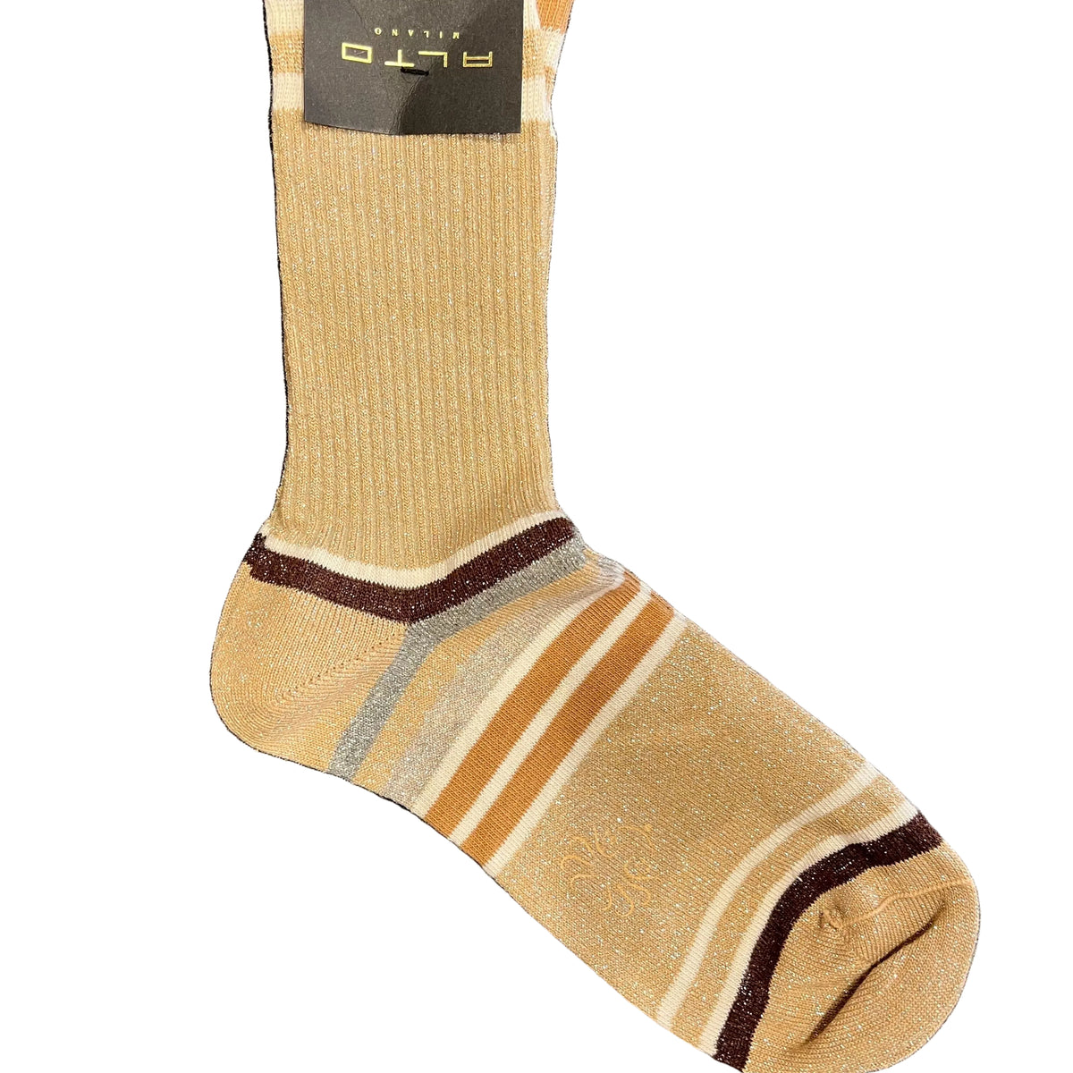 ALTO MILANO - Calzino Corto - CHAPO' 26PEAM1020DC - 112 Sahara Accessori Donna ALTO MILANO - Collezione Donna