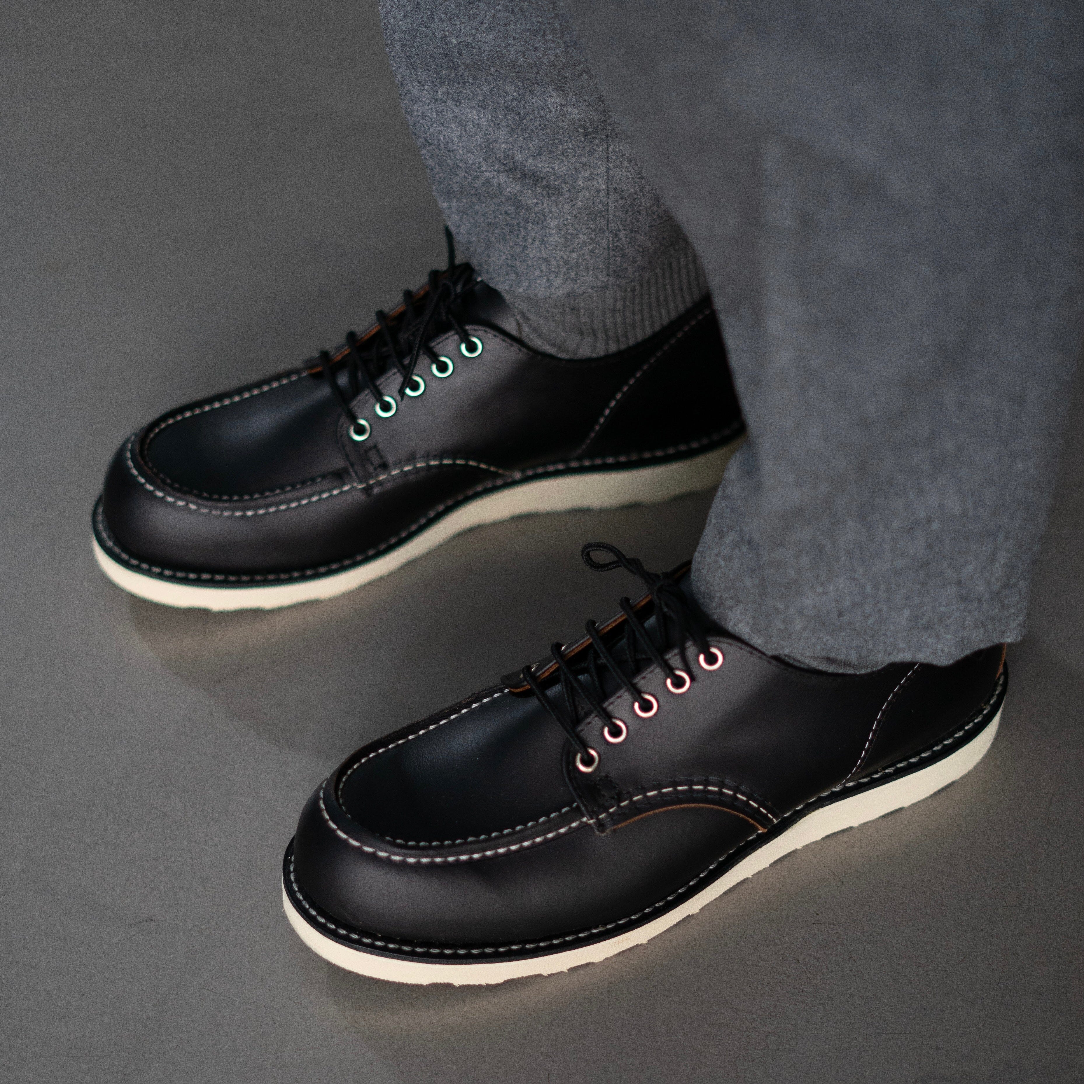 RED WING SHOES - Scarpa allacciata 8090 - Oxford Black Scarpe Uomo Red Wing Shoes