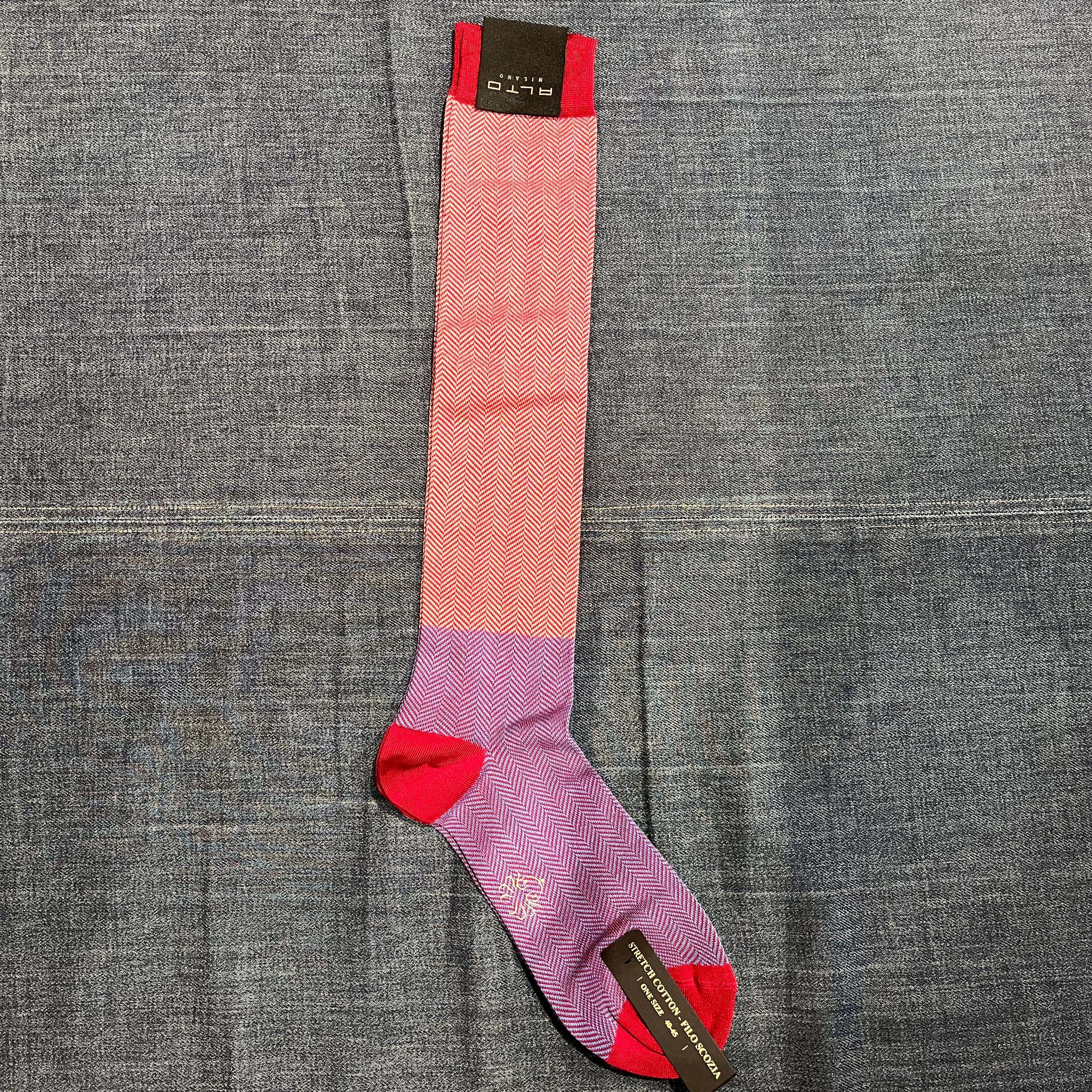 ALTO MILANO - Calzino -26PEAM2404UL_123- Fragola