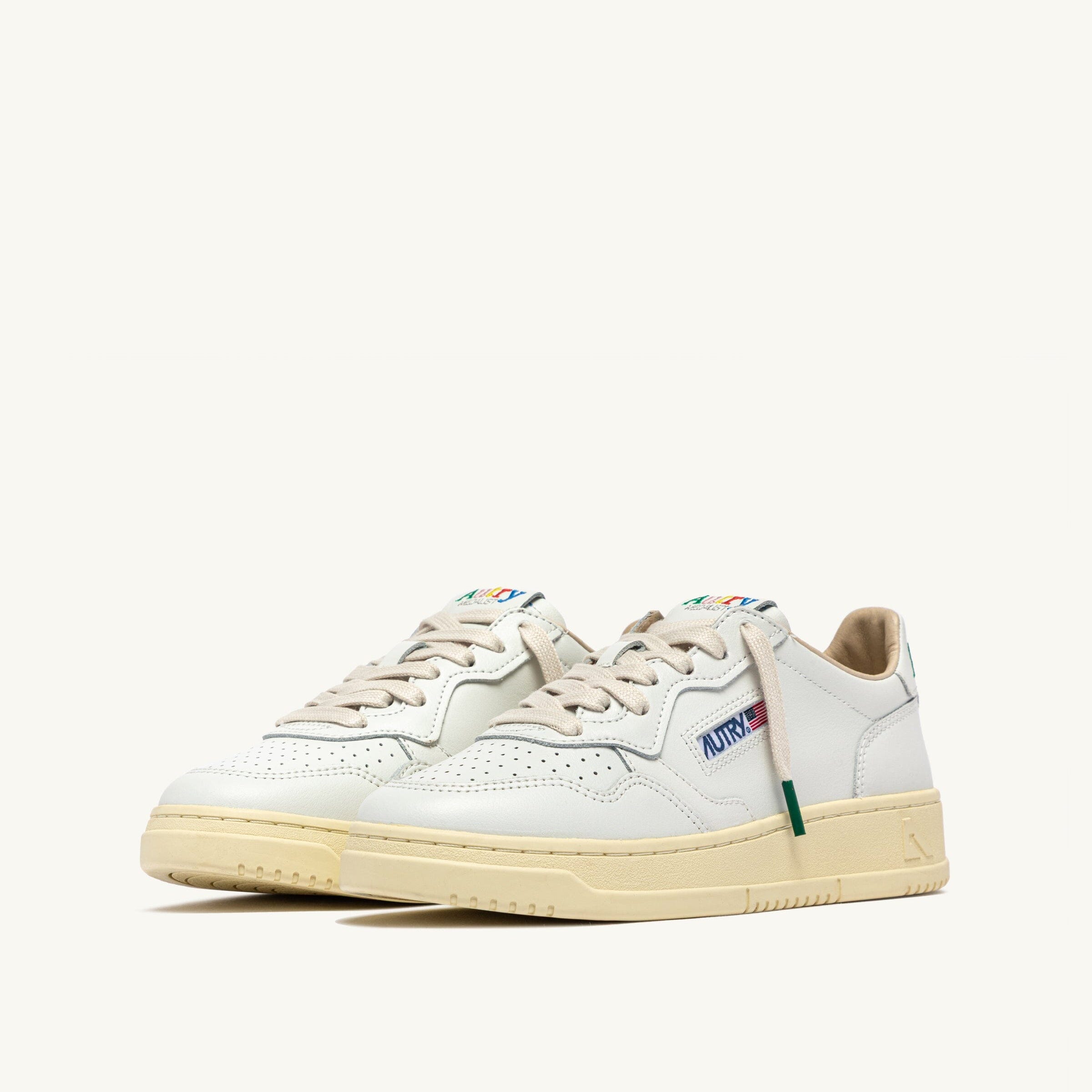 AUTRY - AULM BG01- Sneakers MEDALIST - Bianco Multicolor Scarpe Uomo AUTRY - Collezione uomo