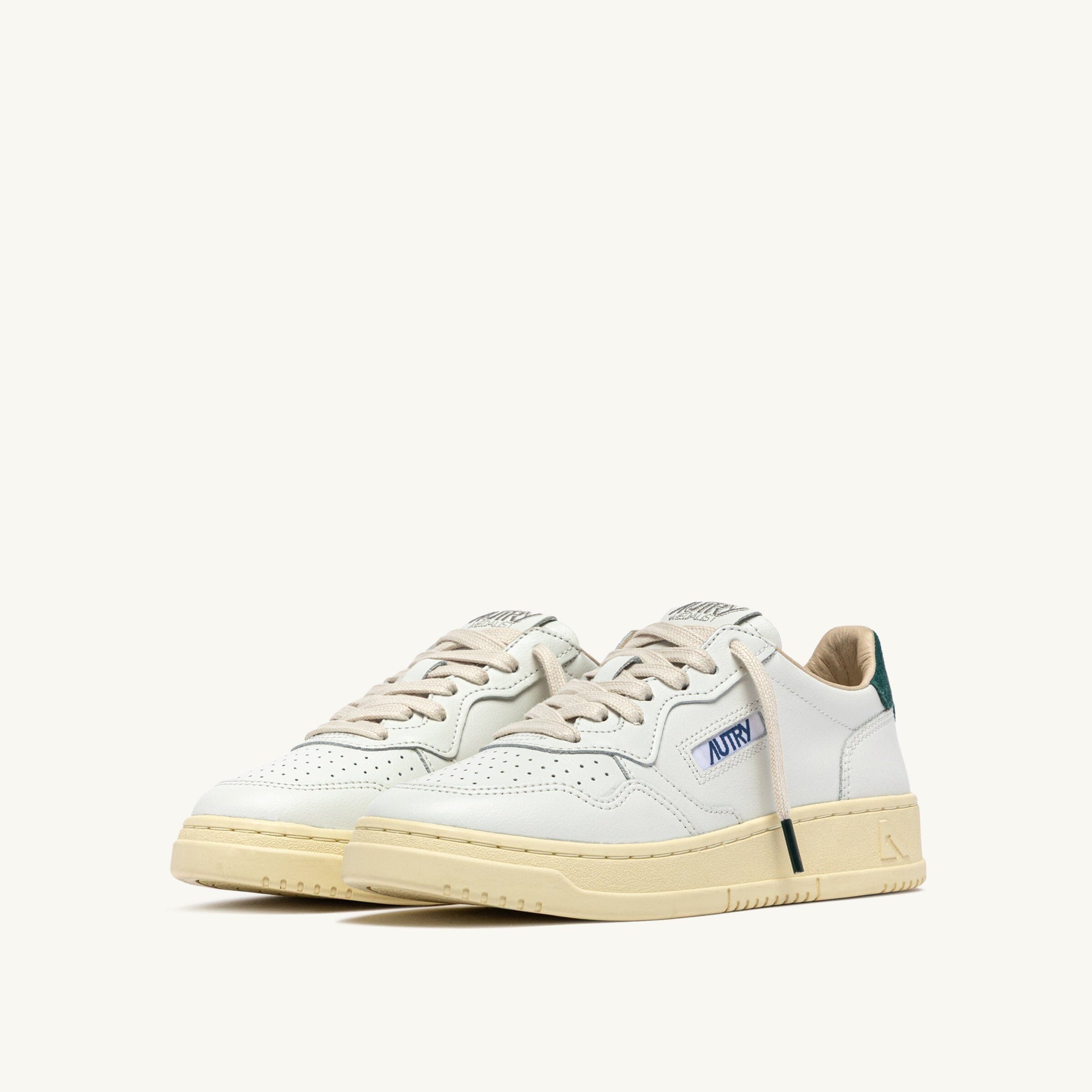 AUTRY - AULM BJ02- Sneakers MEDALIST - Bianco Verde Scarpe Uomo AUTRY - Collezione uomo