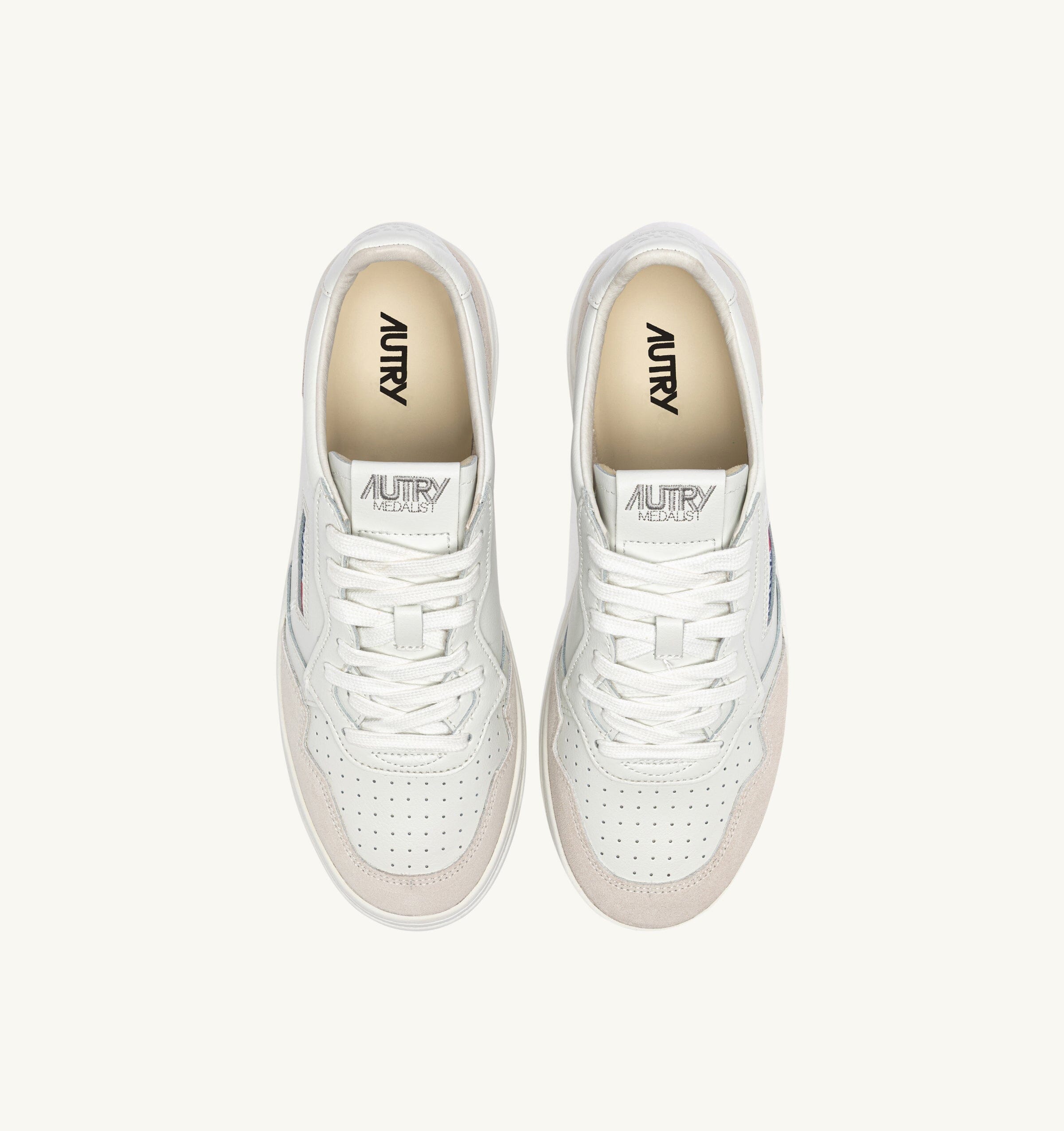 AUTRY - AULM LS30 - Sneakers MEDALIST - Bianco Scarpe Uomo AUTRY - Collezione uomo