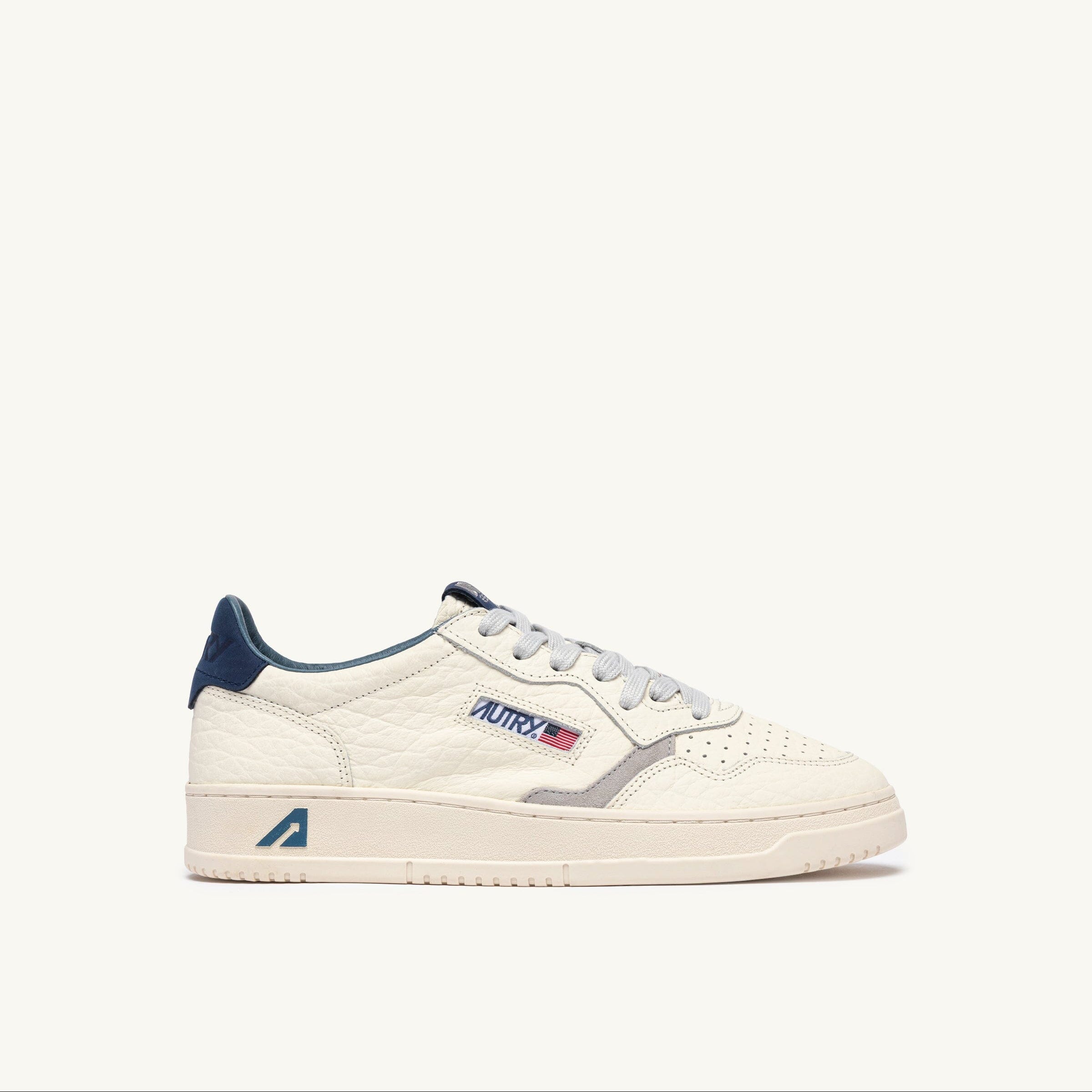 AUTRY - AULM NE20 - Sneakers MEDALIST - Bianco Blu Scarpe Uomo AUTRY - Collezione uomo