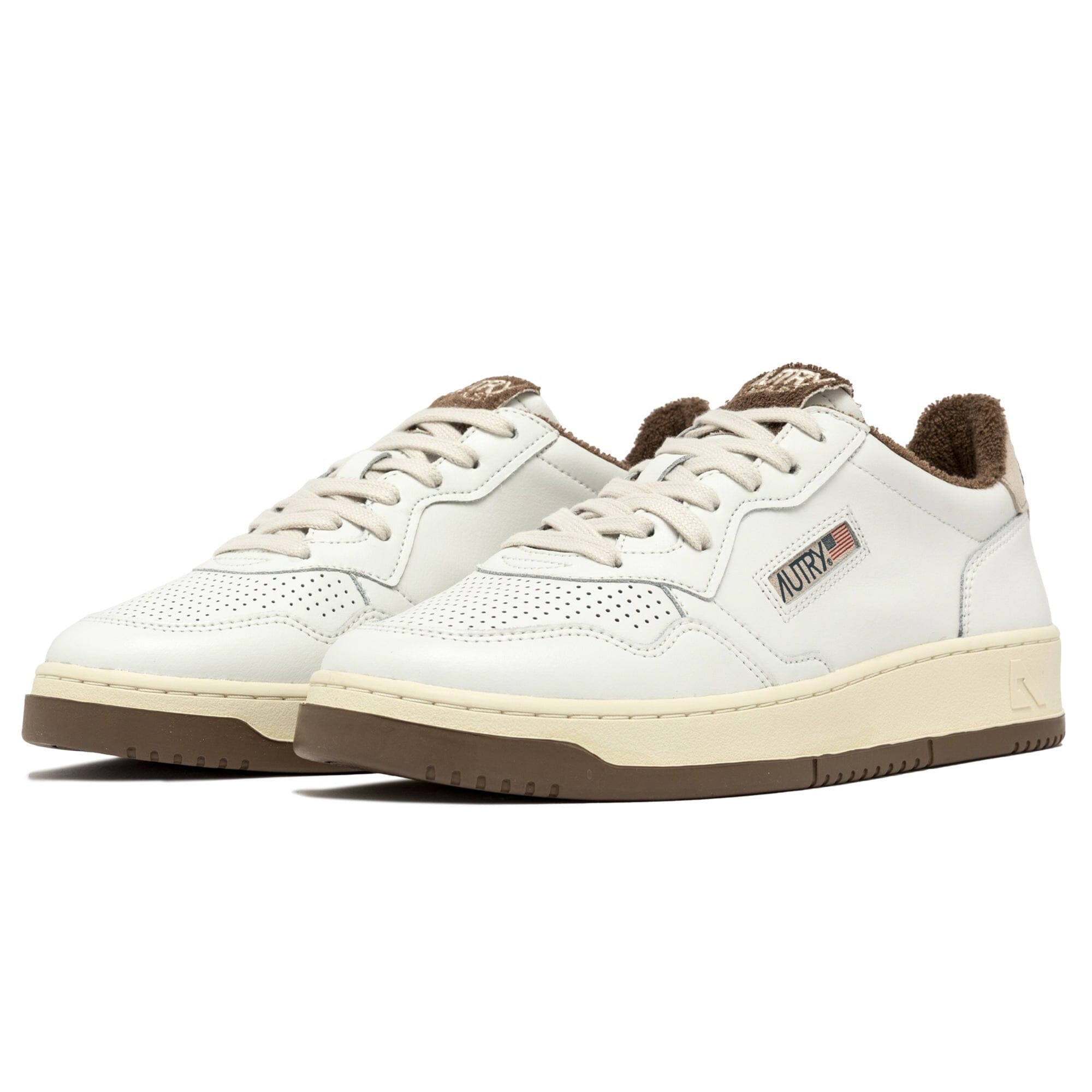 AUTRY AULM VS03 - Bianco Marrone Scarpe Uomo AUTRY - Collezione uomo
