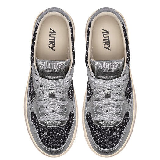 AUTRY - AULW FM02 - Sneakers MEDALIST - Glitter Nero Scarpe Donna AUTRY - Collezione donna