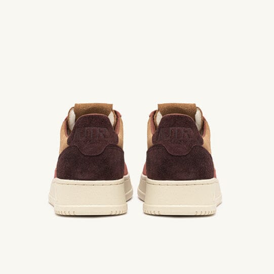 AUTRY - AULW TS20 - Sneakers MEDALIST - Marrone Cuoio Rosa Scarpe Donna AUTRY - Collezione donna
