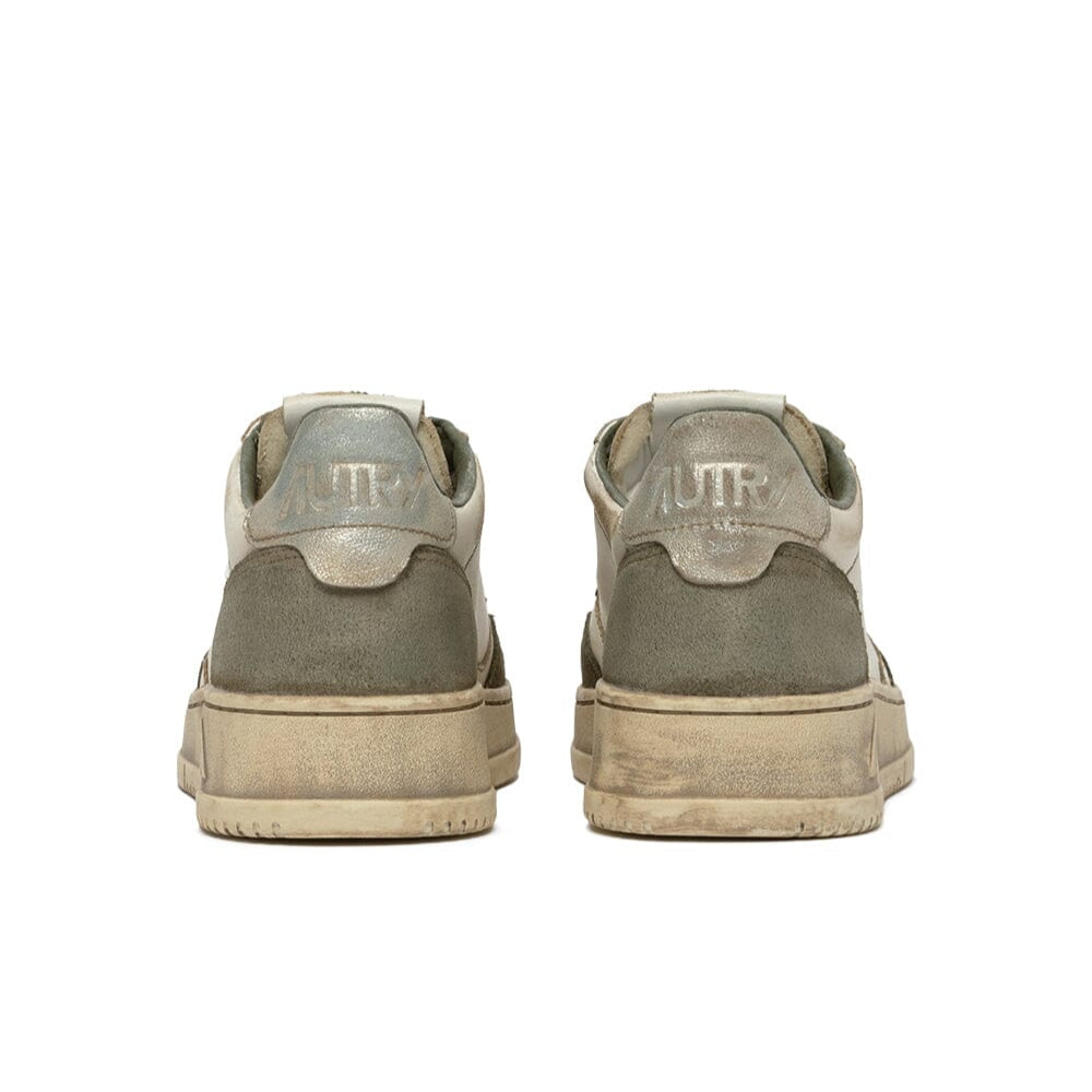 AUTRY - Sneakers AVLM LS10 - LOW MAN LEAT VINTAGE - Grigio Scarpe Uomo AUTRY - Collezione uomo