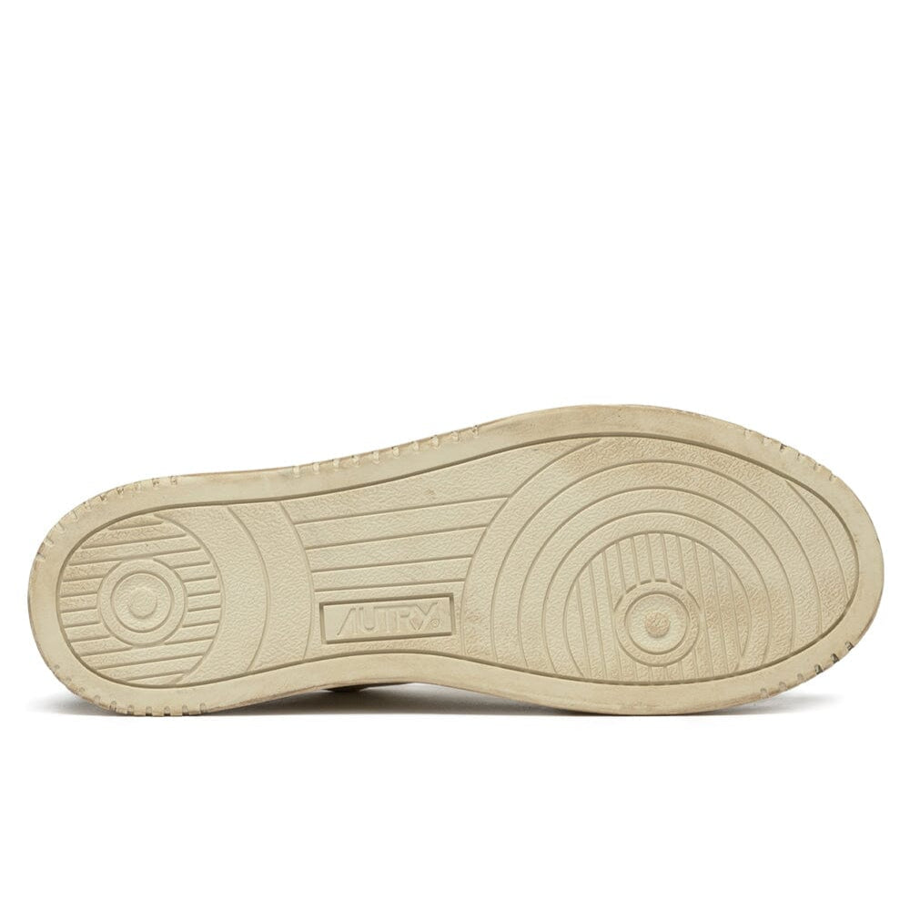 AUTRY - Sneakers AVLM LS10 - LOW MAN LEAT VINTAGE - Grigio Scarpe Uomo AUTRY - Collezione uomo