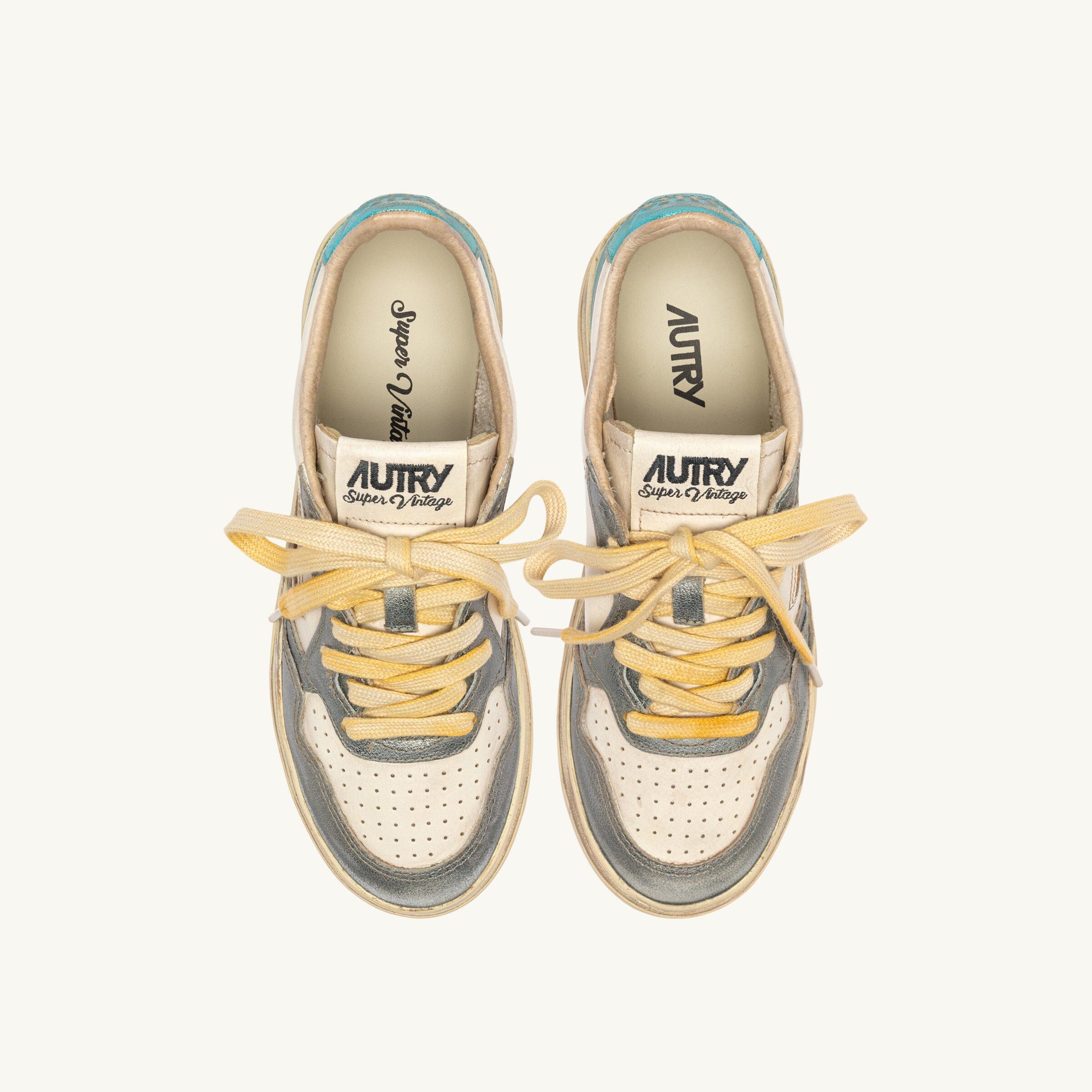 AUTRY - AVLW MT15 - Sneakers - Vintage Edition - CENERE AZZURRO Scarpe Donna AUTRY - Collezione donna