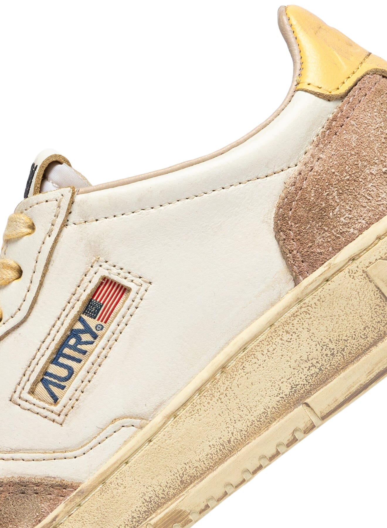 AUTRY - AVLW MP02 - Sneakers - Vintage Edition - Crema Scarpe Donna AUTRY - Collezione donna