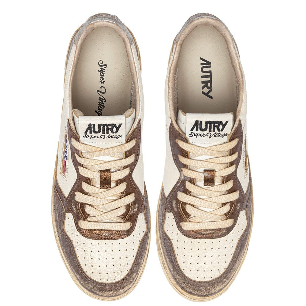 AUTRY - AVLW MT08- Sneakers - Vintage Edition - Bronzo Argento Scarpe Donna AUTRY - Collezione donna