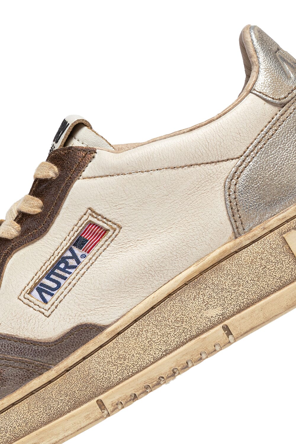 AUTRY - AVLW MT08- Sneakers - Vintage Edition - Bronzo Argento Scarpe Donna AUTRY - Collezione donna
