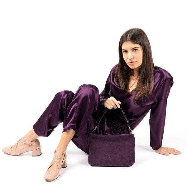 Gianni Chiarini - BRENDA - BS 8265 - Prugna Borse Gianni Chiarini