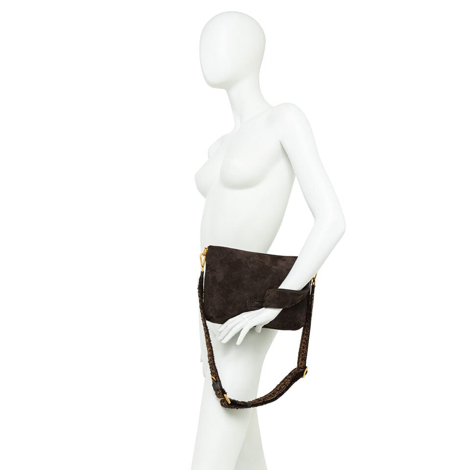 Gianni Chiarini - Pochette - BRENDA - BS 12045 - Moka Borse Gianni Chiarini