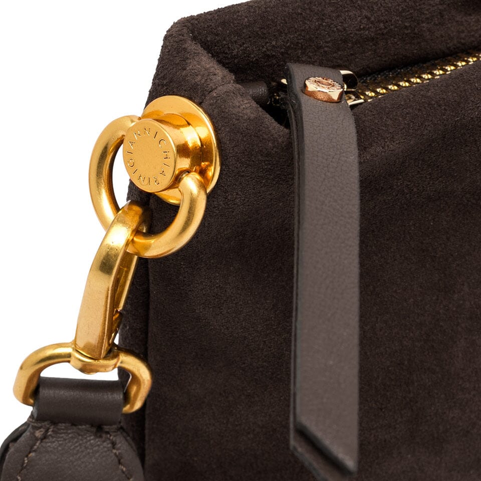 Gianni Chiarini - Pochette - BRENDA - BS 12045 - Moka Borse Gianni Chiarini
