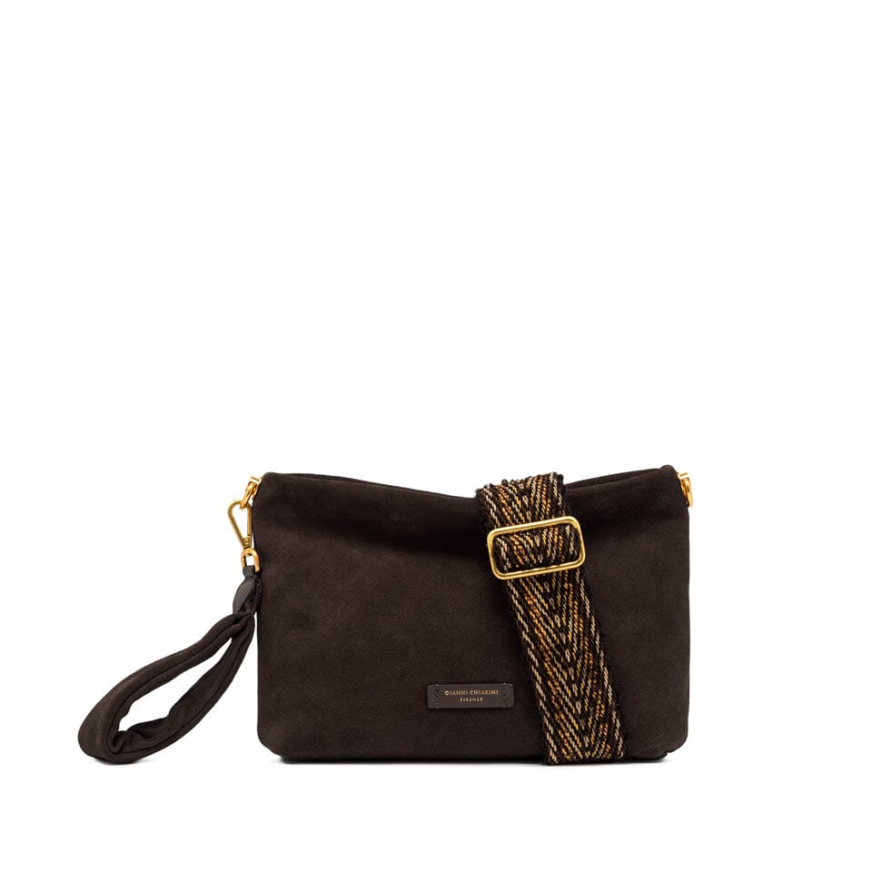 Gianni Chiarini - Pochette - BRENDA - BS 12045 - Moka Borse Gianni Chiarini