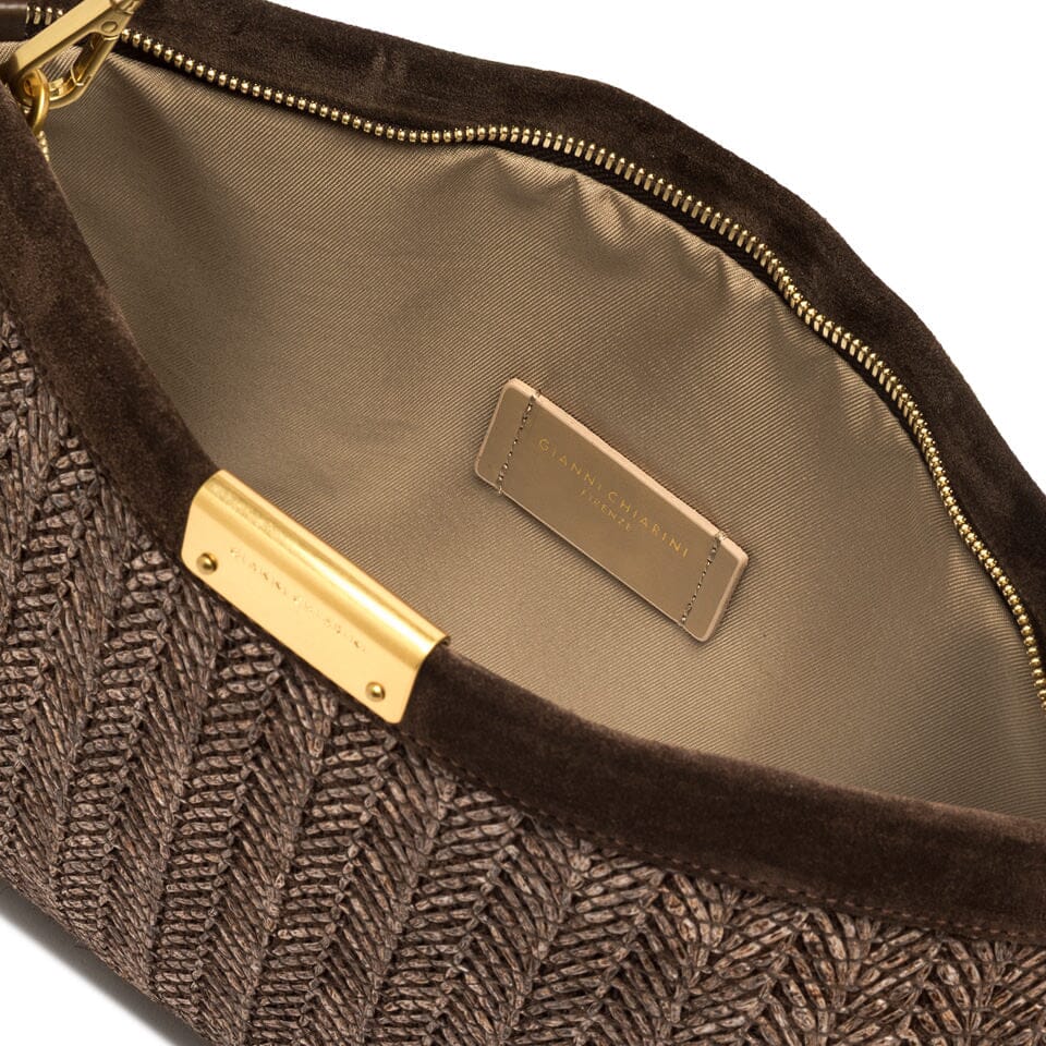 Gianni Chiarini Firenze - BS 12245 Marigold pochette - Choco Borse Gianni Chiarini