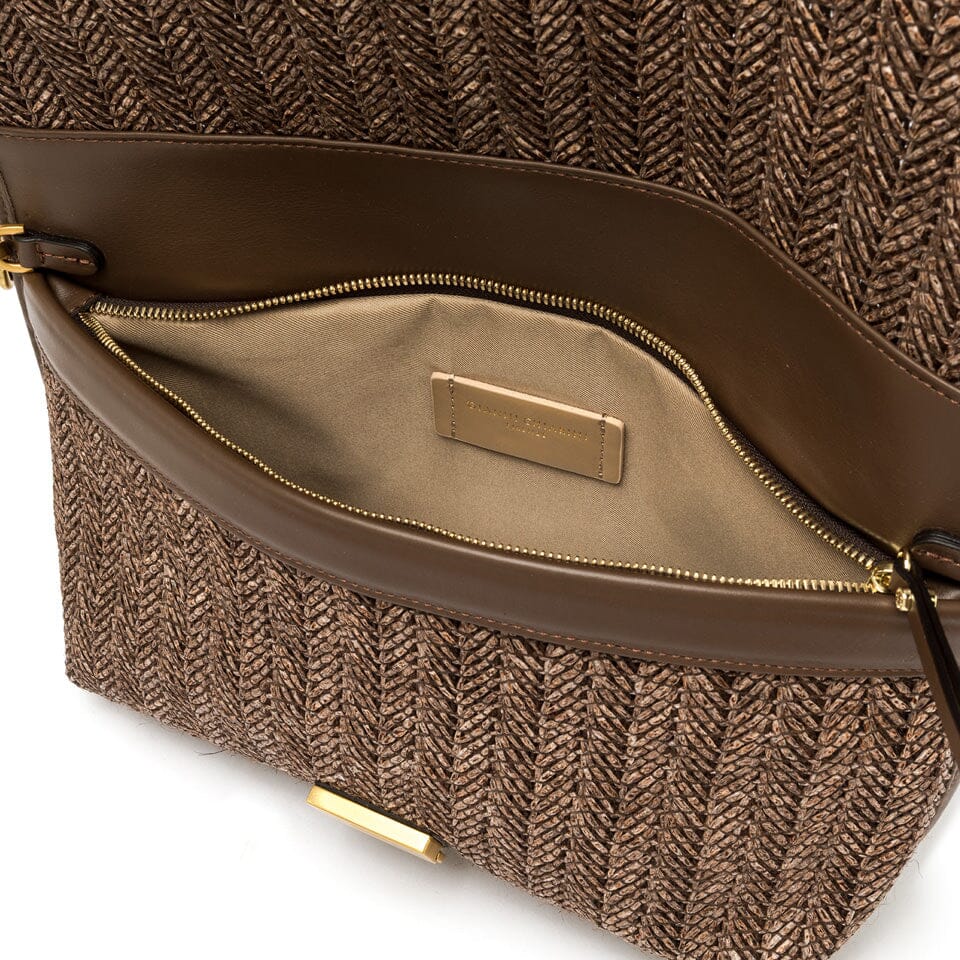 Gianni Chiarini Firenze - BS 12246 Marigold - Choco Borse Gianni Chiarini