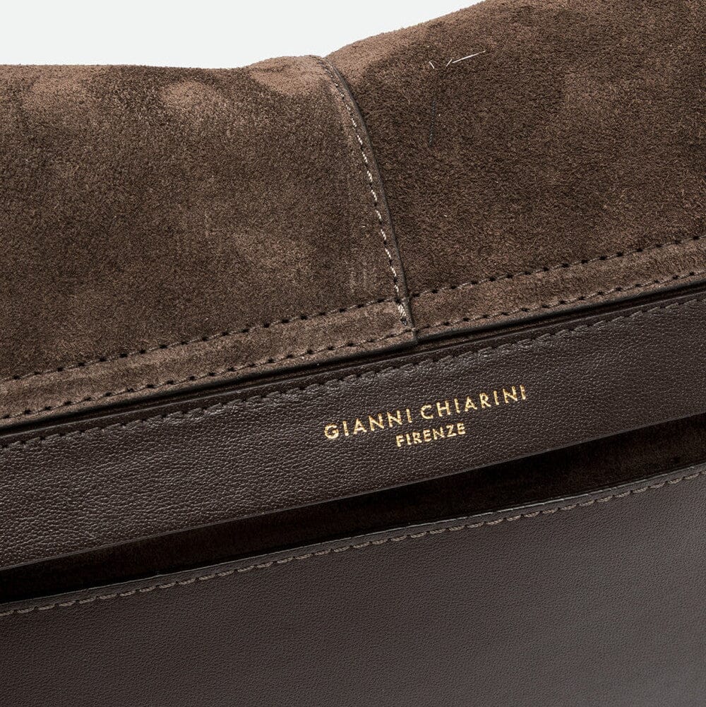 Gianni Chiarini Firenze - BS 12619 - Helena Round -Moka Borse Gianni Chiarini